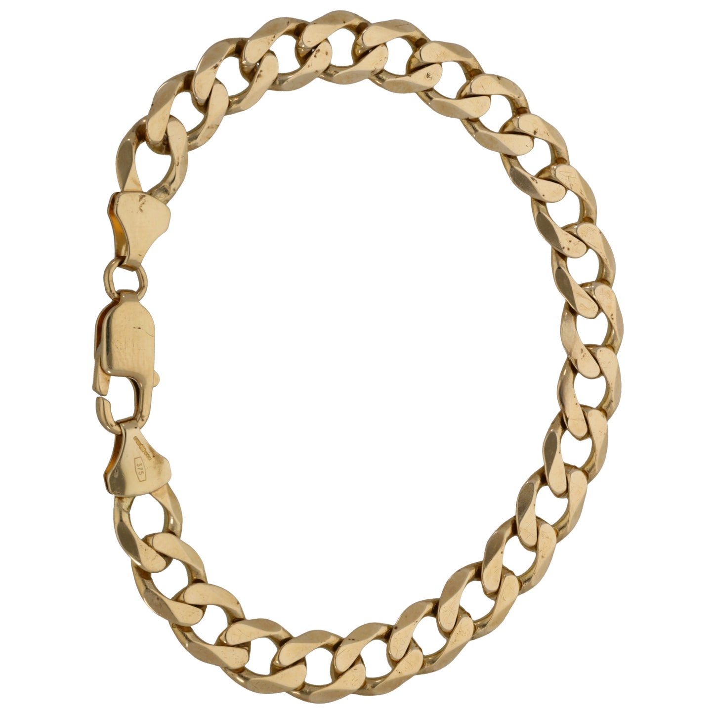 9ct Gold Curb Bracelet