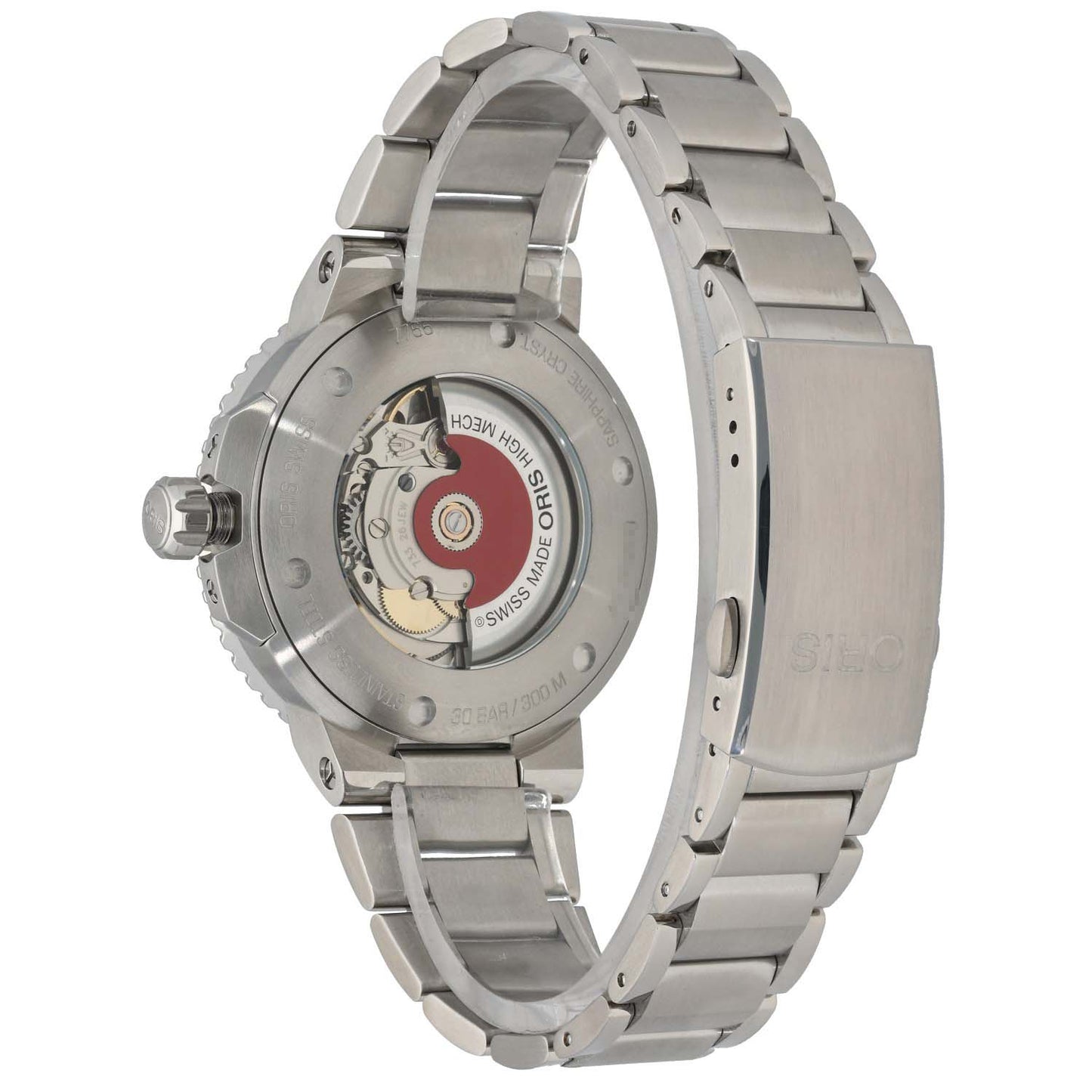 Oris Aquis Date Relief 01 733 7766 4158 41.5mm Stainless Steel Watch