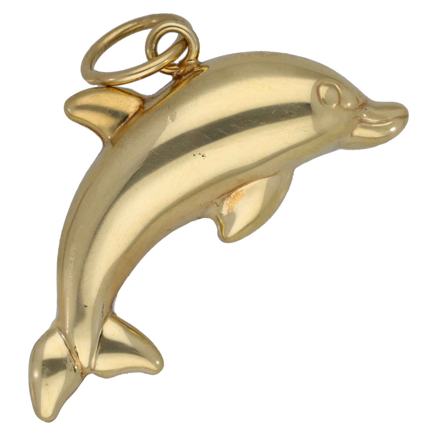 9ct Gold Dolphin Pendant