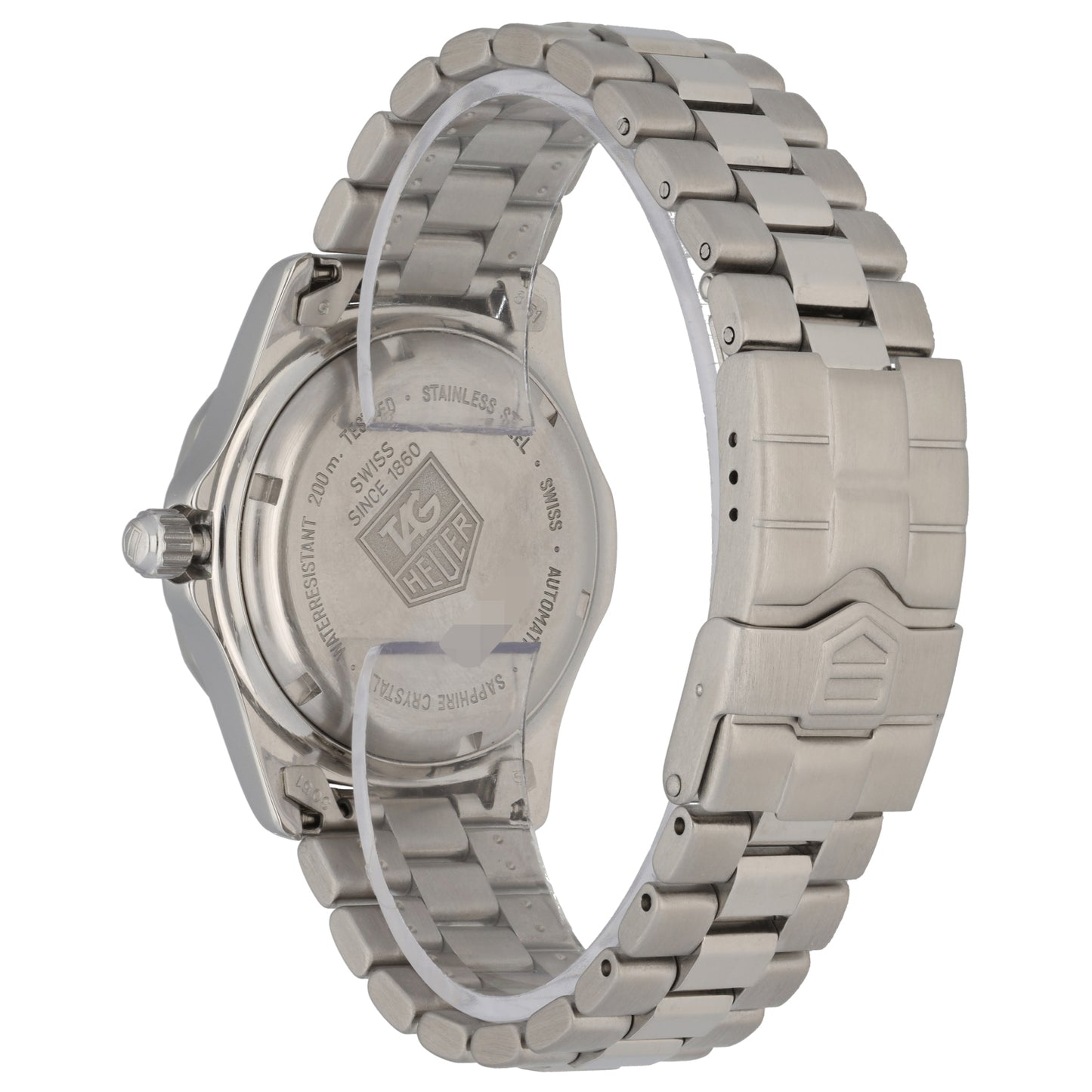 Tag Heuer 2000 Series WK2116-1 38mm Stainless Steel Watch