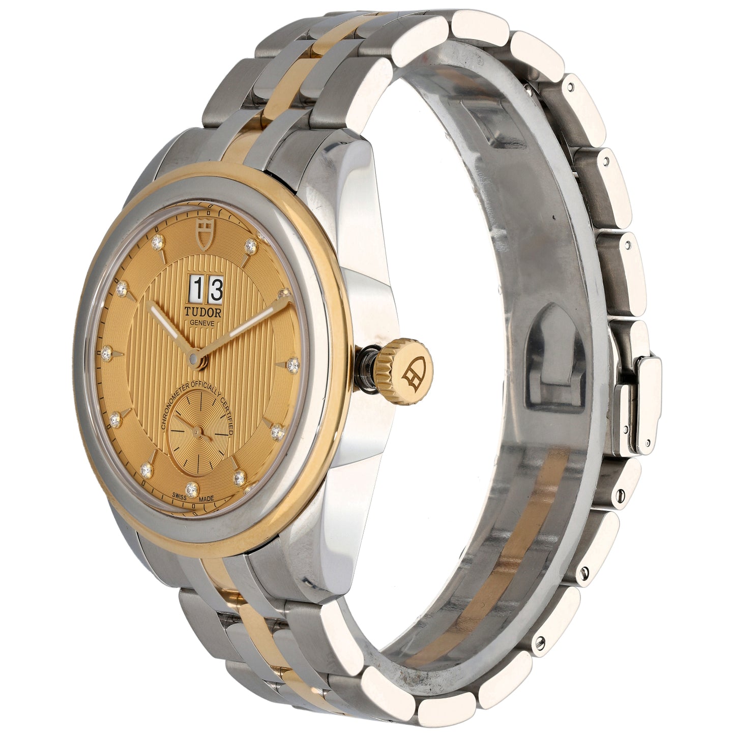 Tudor Glamour Date 57103 42mm Bi-Colour Watch