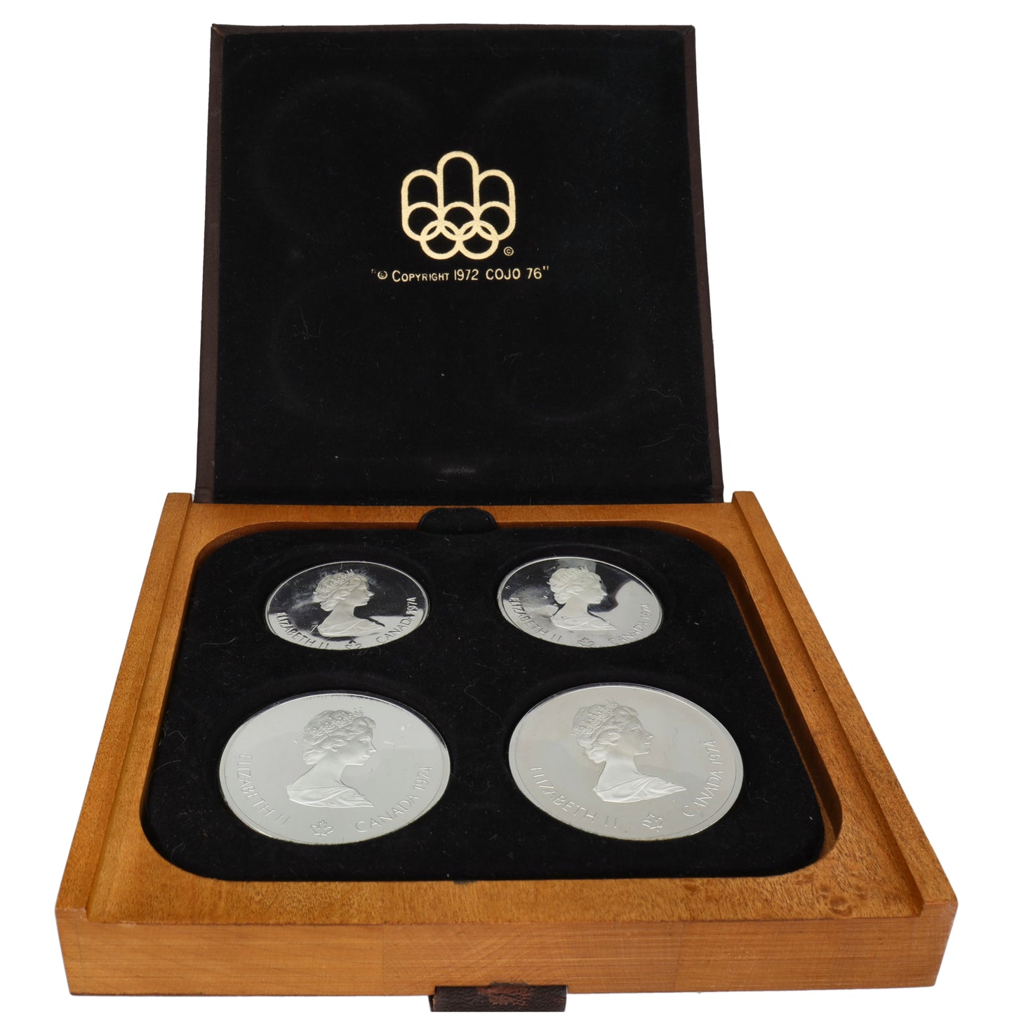 Silver Montreal Olympics Geographic Series Coin Set