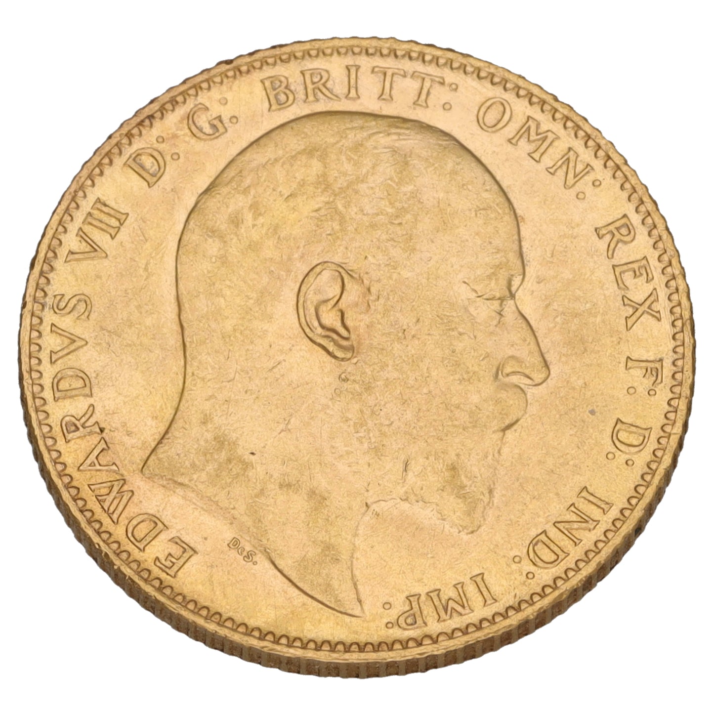 22ct Gold King Edward VII Full Sovereign Coin 1902