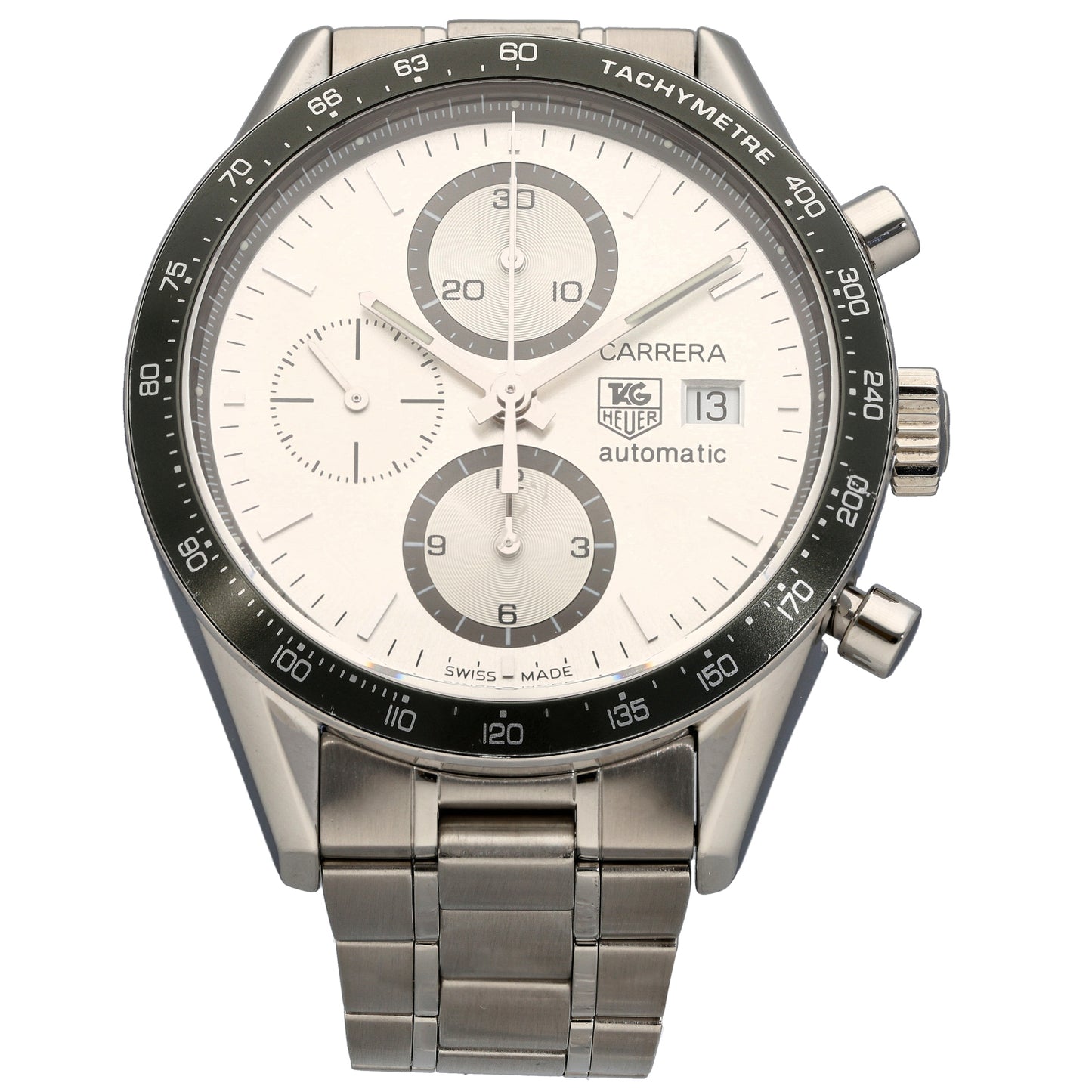 Tag Heuer Carrera CV2011 41mm Stainless Steel Watch