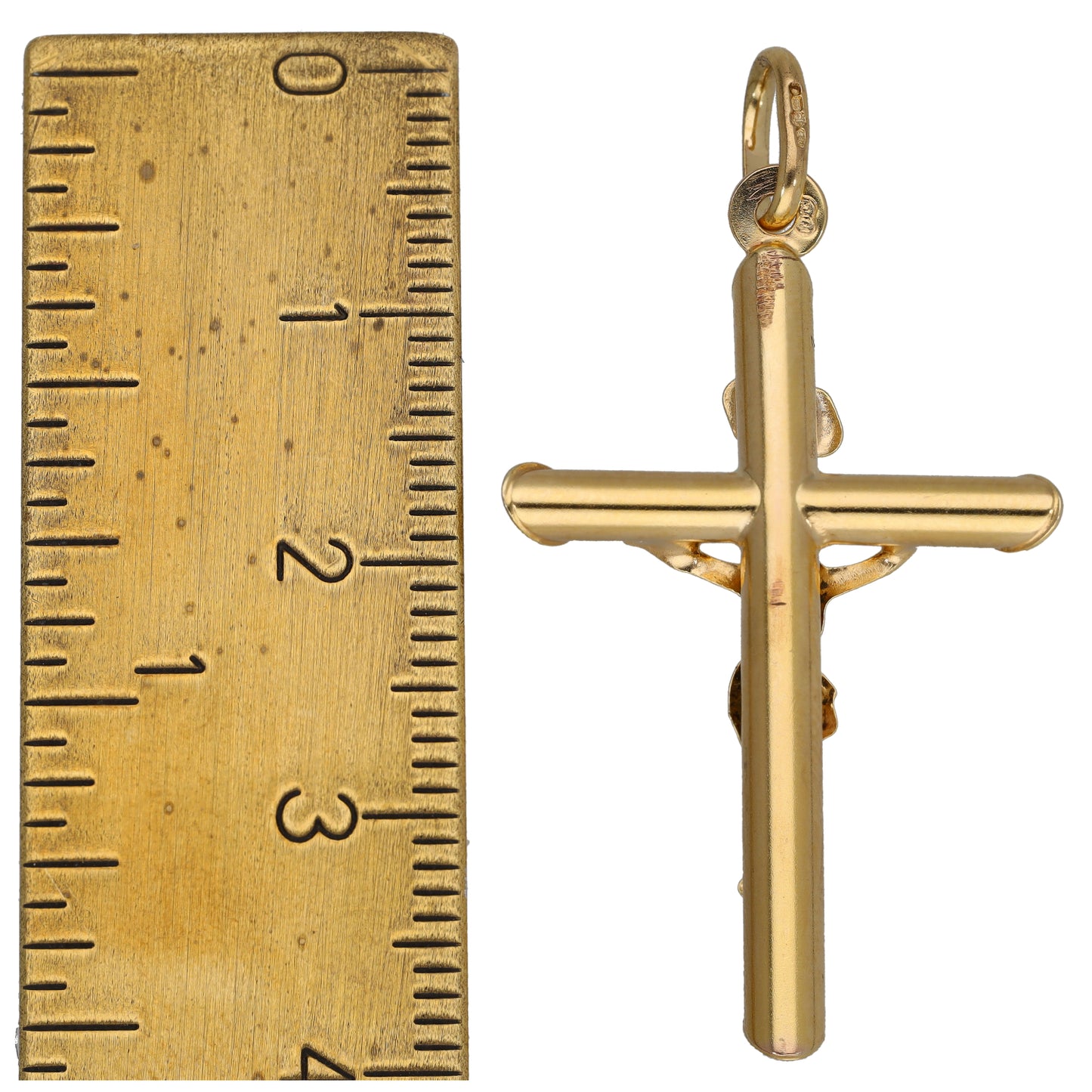 9ct Gold Crucifix Pendant
