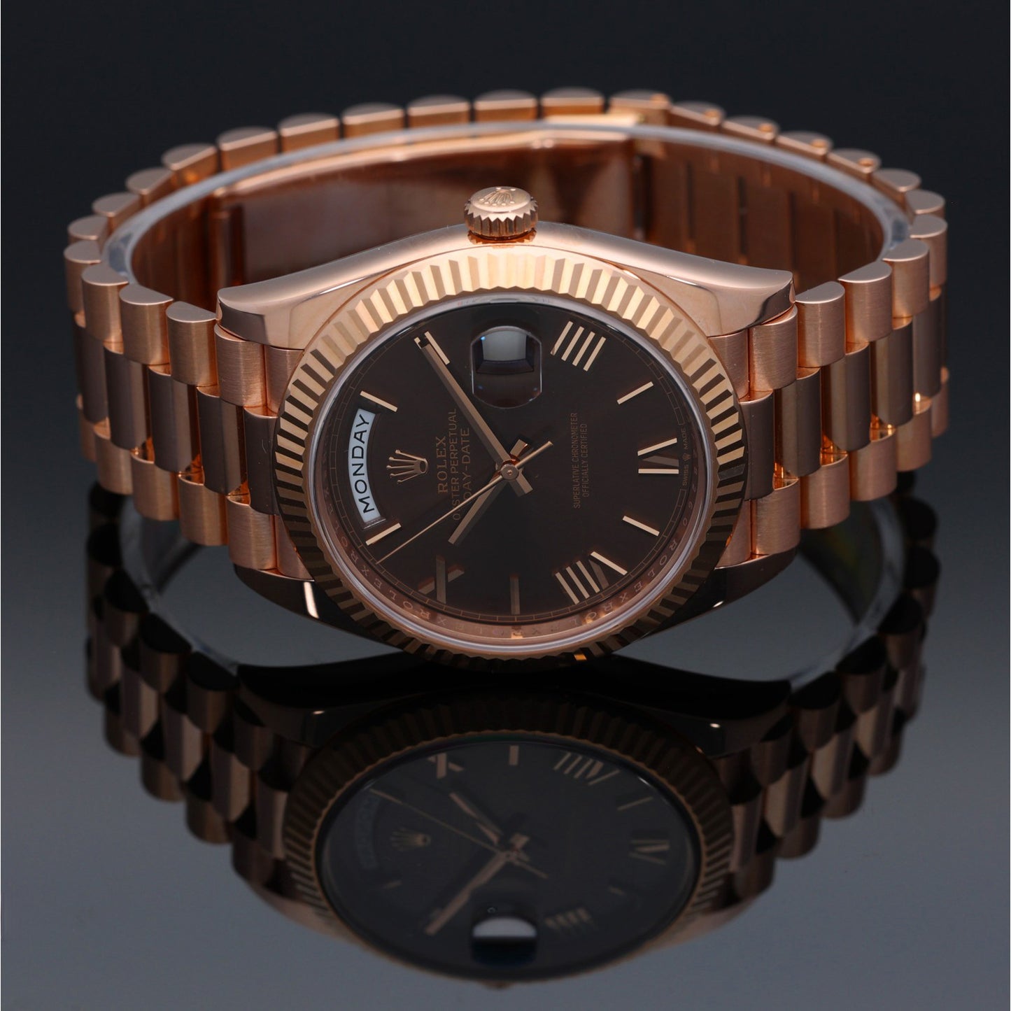 Rolex Day-Date 40 228235 40mm Rose Gold Watch