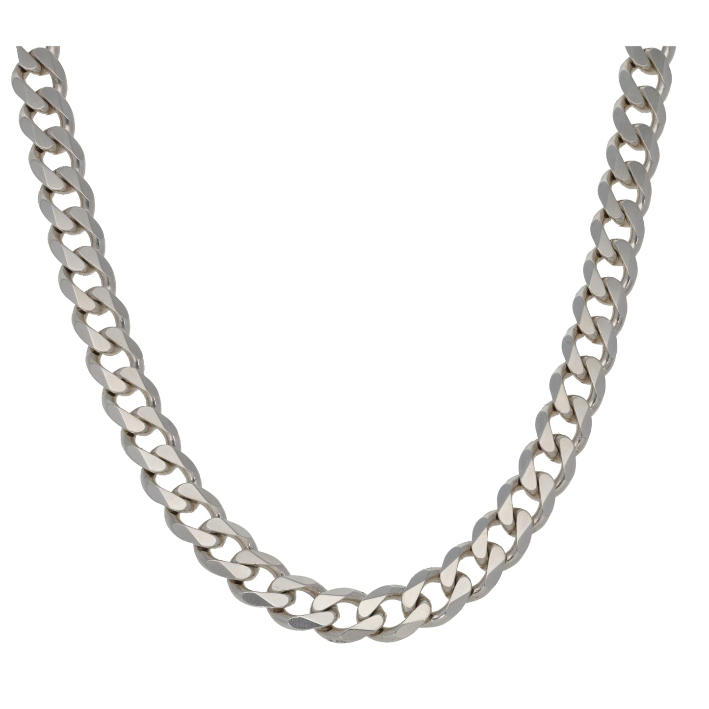 Sterling Silver Curb Chain 17"