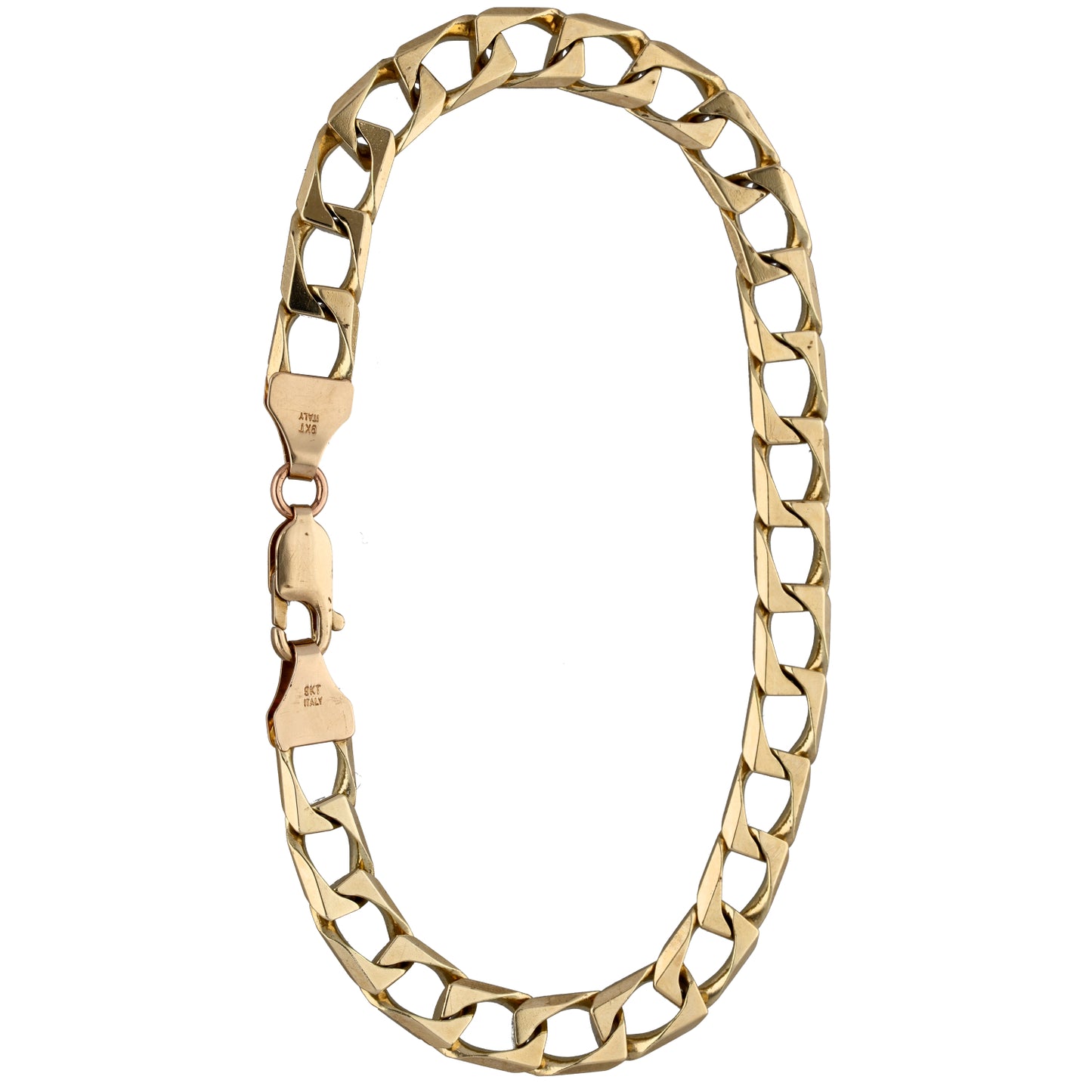 9ct Gold Curb Bracelet