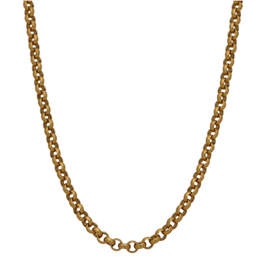 9ct Gold Belcher Chain 20"
