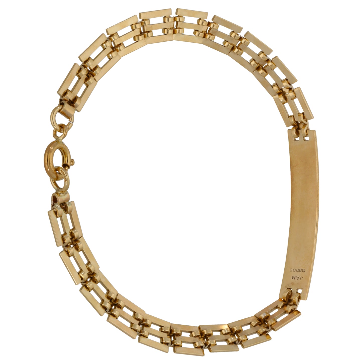 9ct Gold ID Bracelet