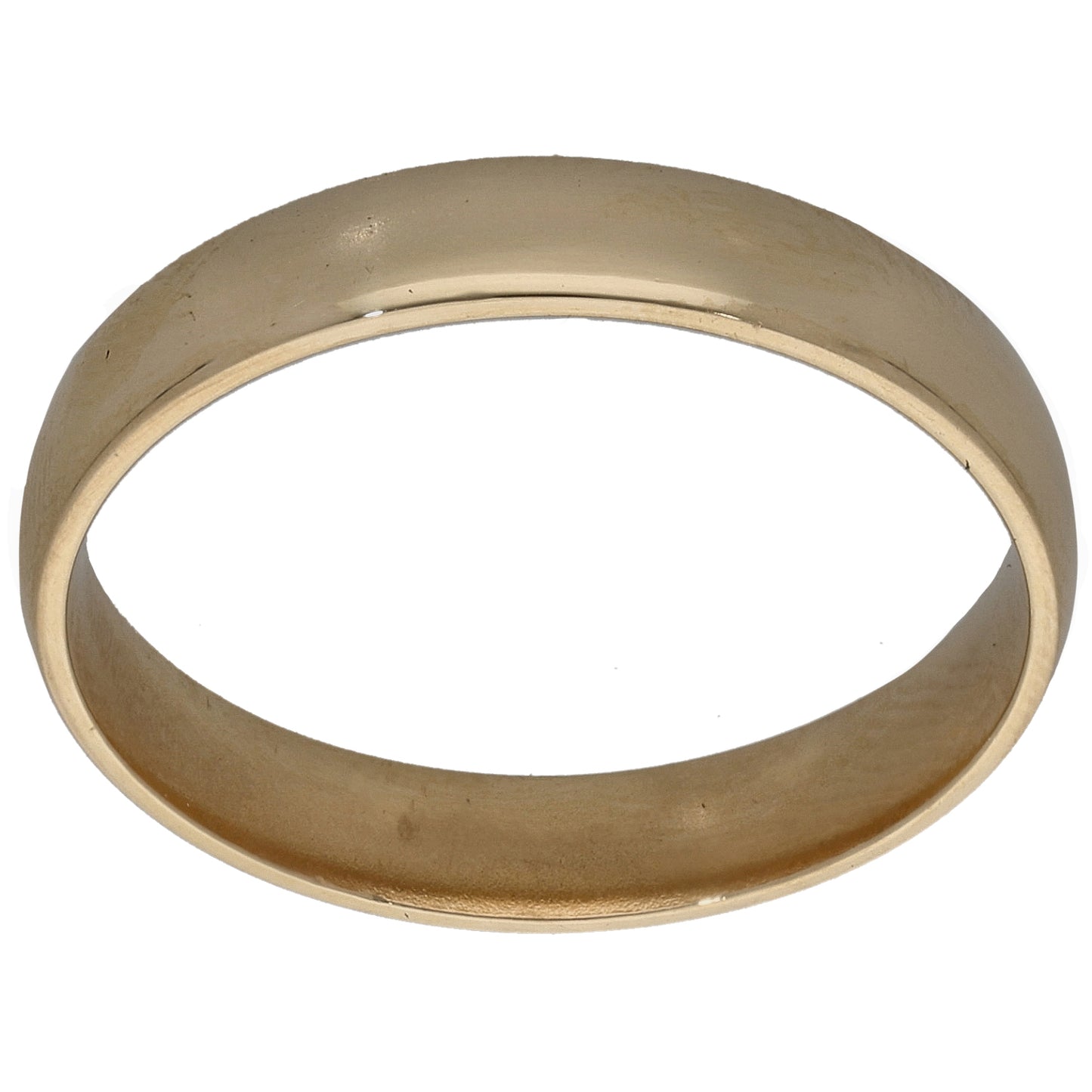 9ct Gold Plain Wedding Ring Size T