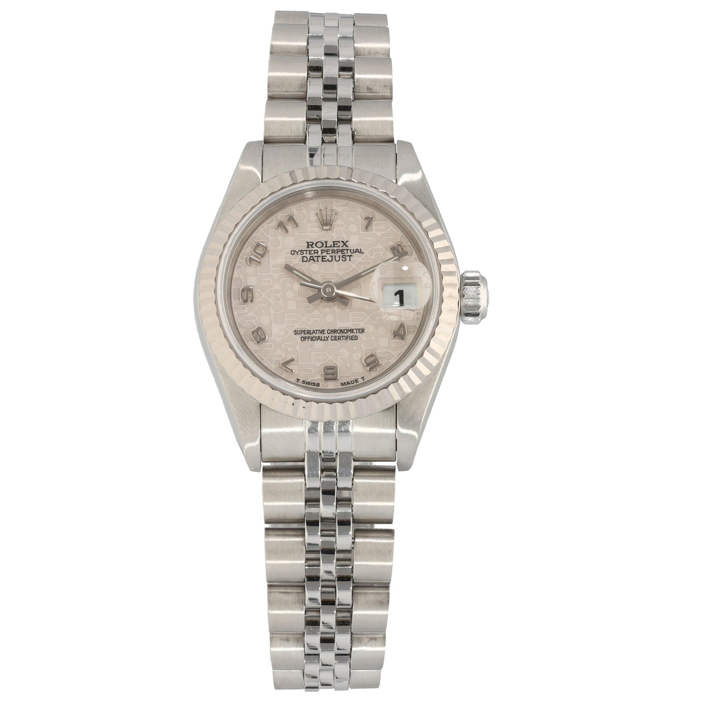 Rolex Lady Datejust 69174 26mm Stainless Steel Watch