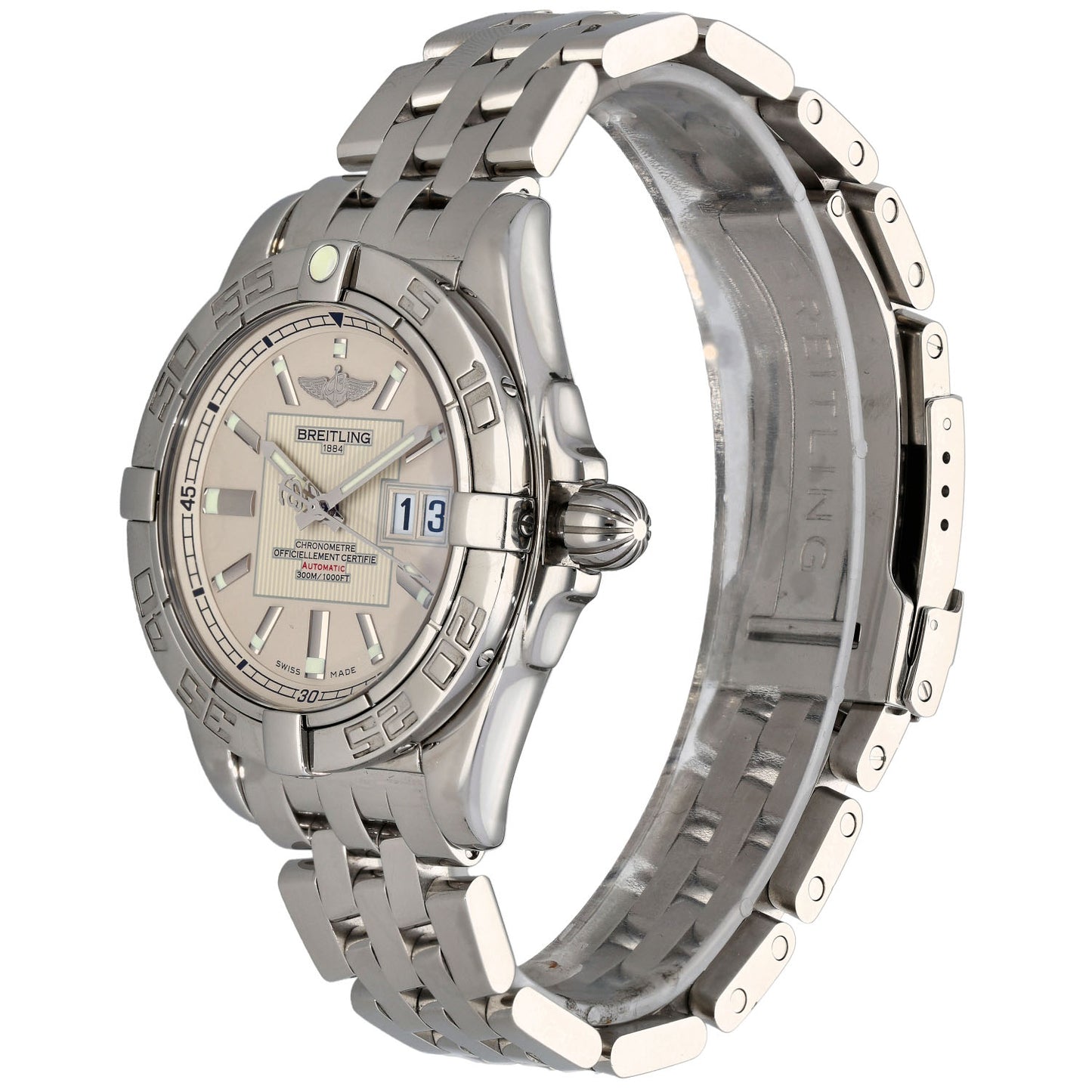 Breitling Galactic A49350 41mm Stainless Steel Watch