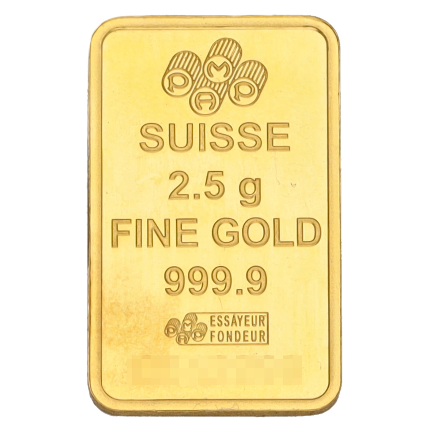24ct 2.5g Gold Bar