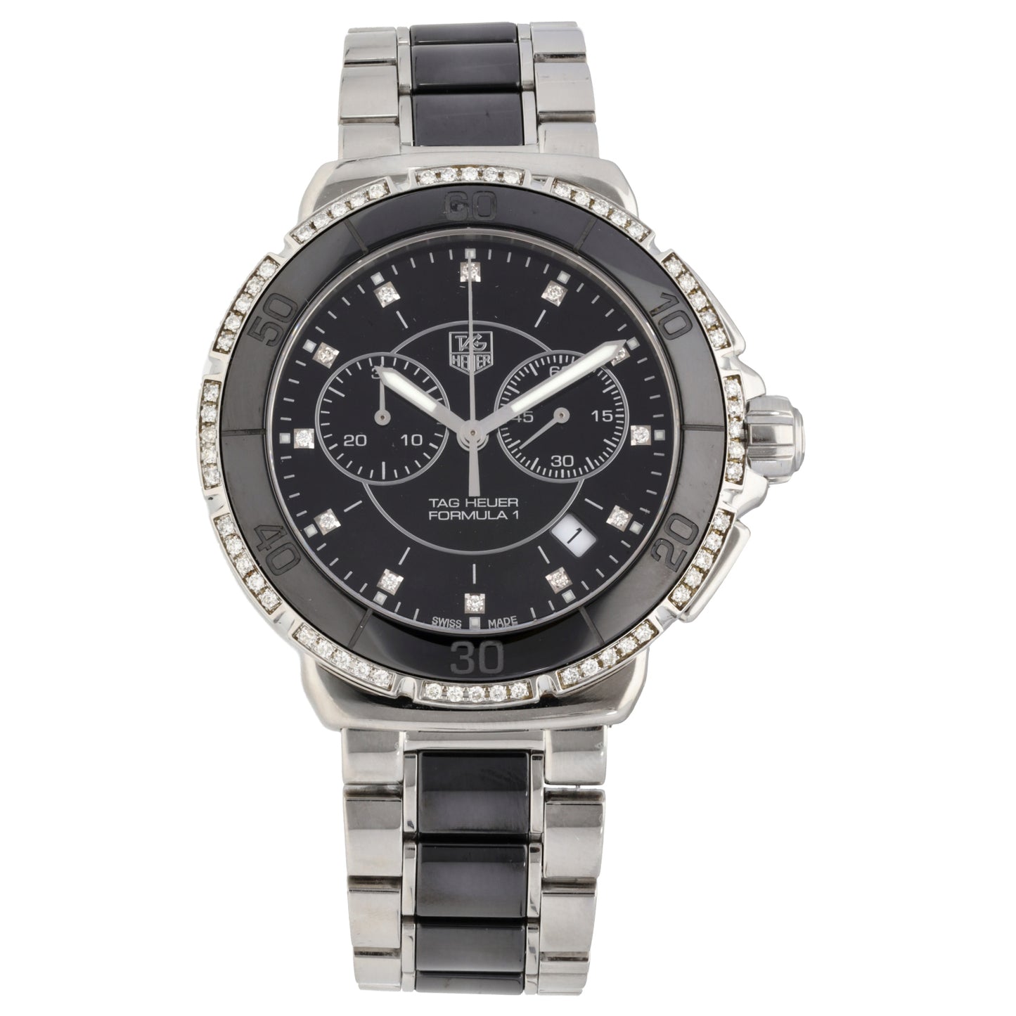 Tag Heuer Formula 1 Sparkling CAH1212 41mm Stainless Steel Watch