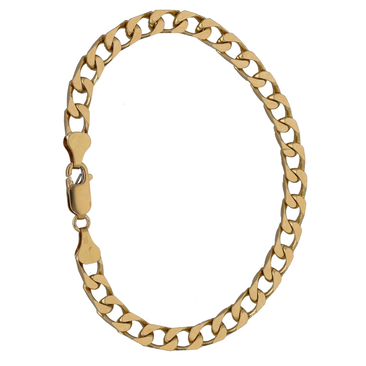9ct Gold Curb Bracelet