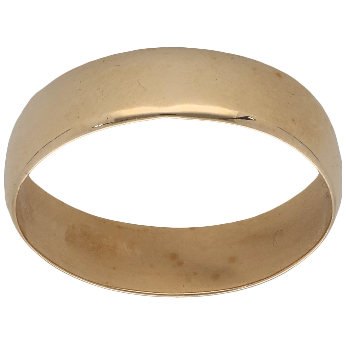 9ct Gold Plain Wedding Ring Size U