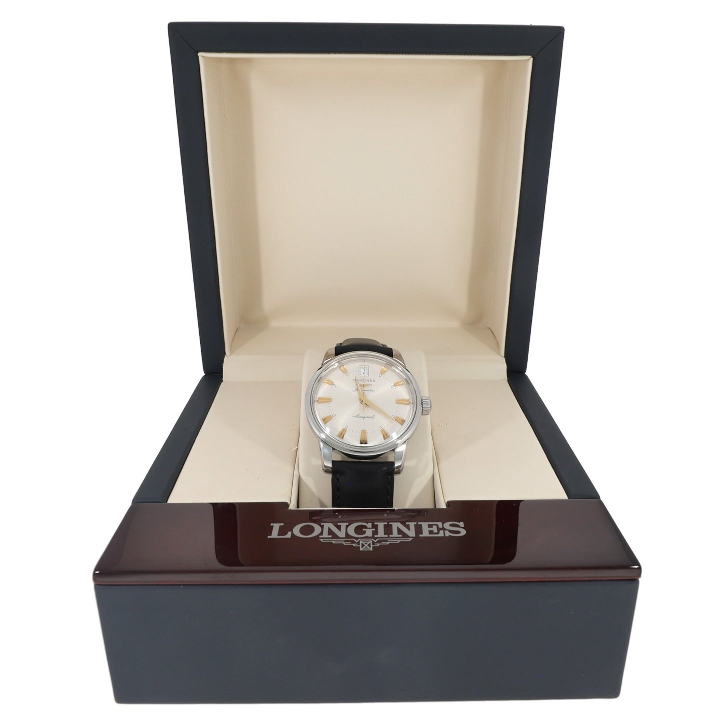 Longines Conquest L1.611.4 34mm Stainless Steel Watch
