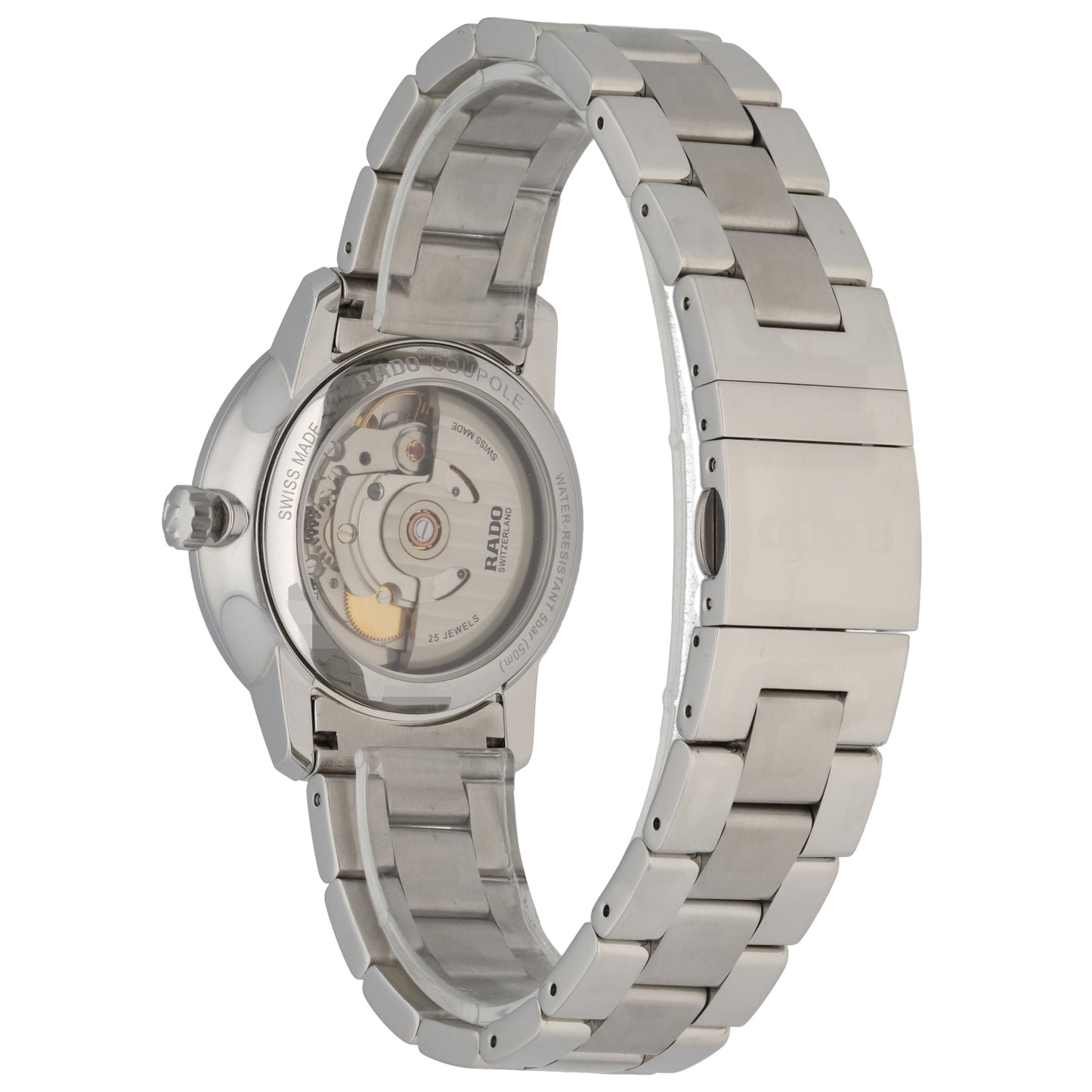 Rado Coupole 763.3860.4 38mm Stainless Steel Watch