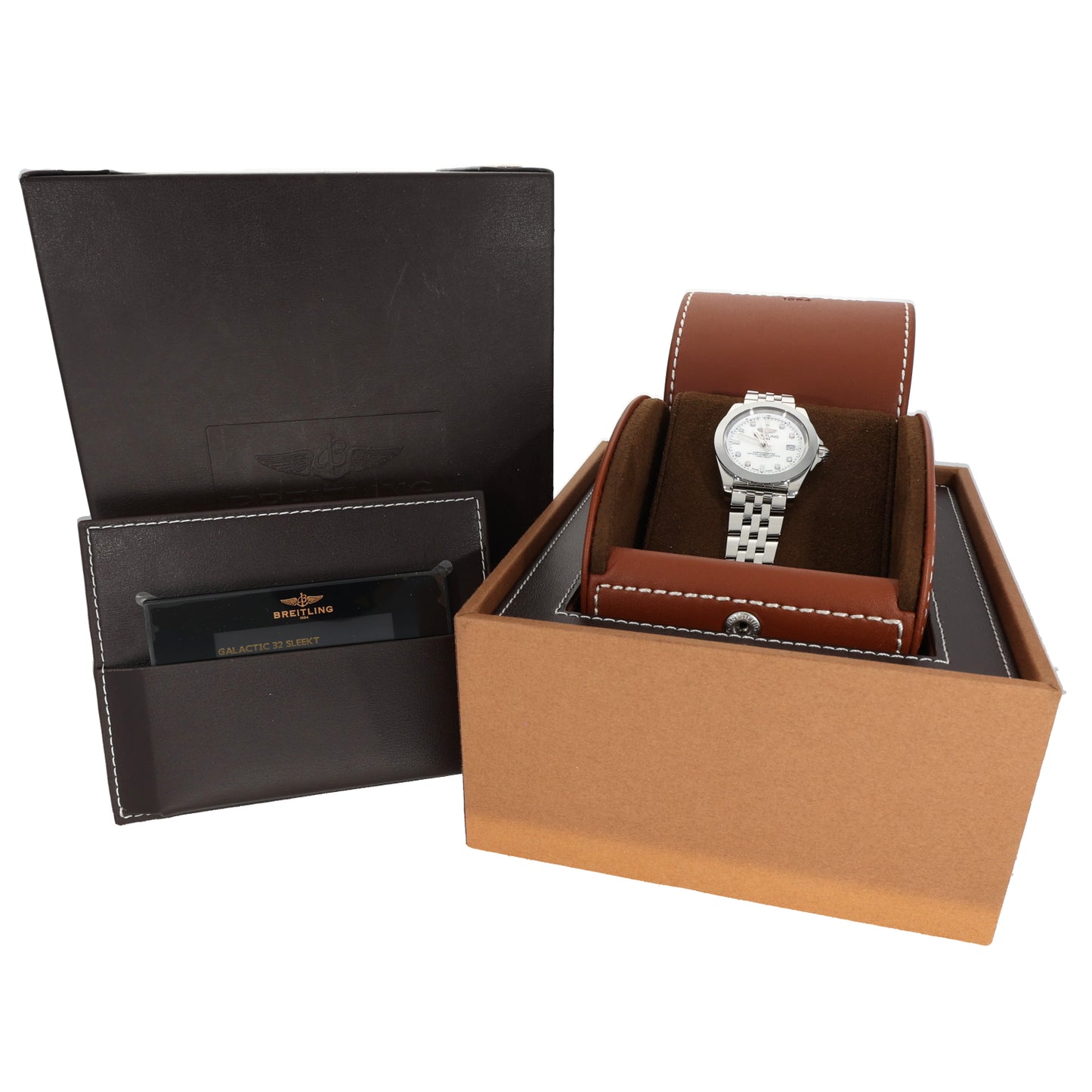 Breitling Galactic W71330 32mm Stainless Steel Watch