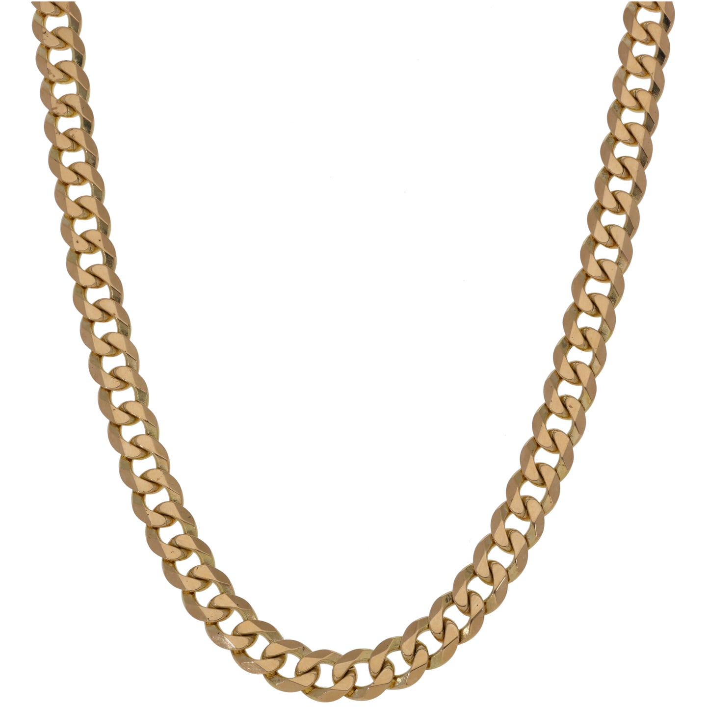 9ct Gold Curb Chain 20"