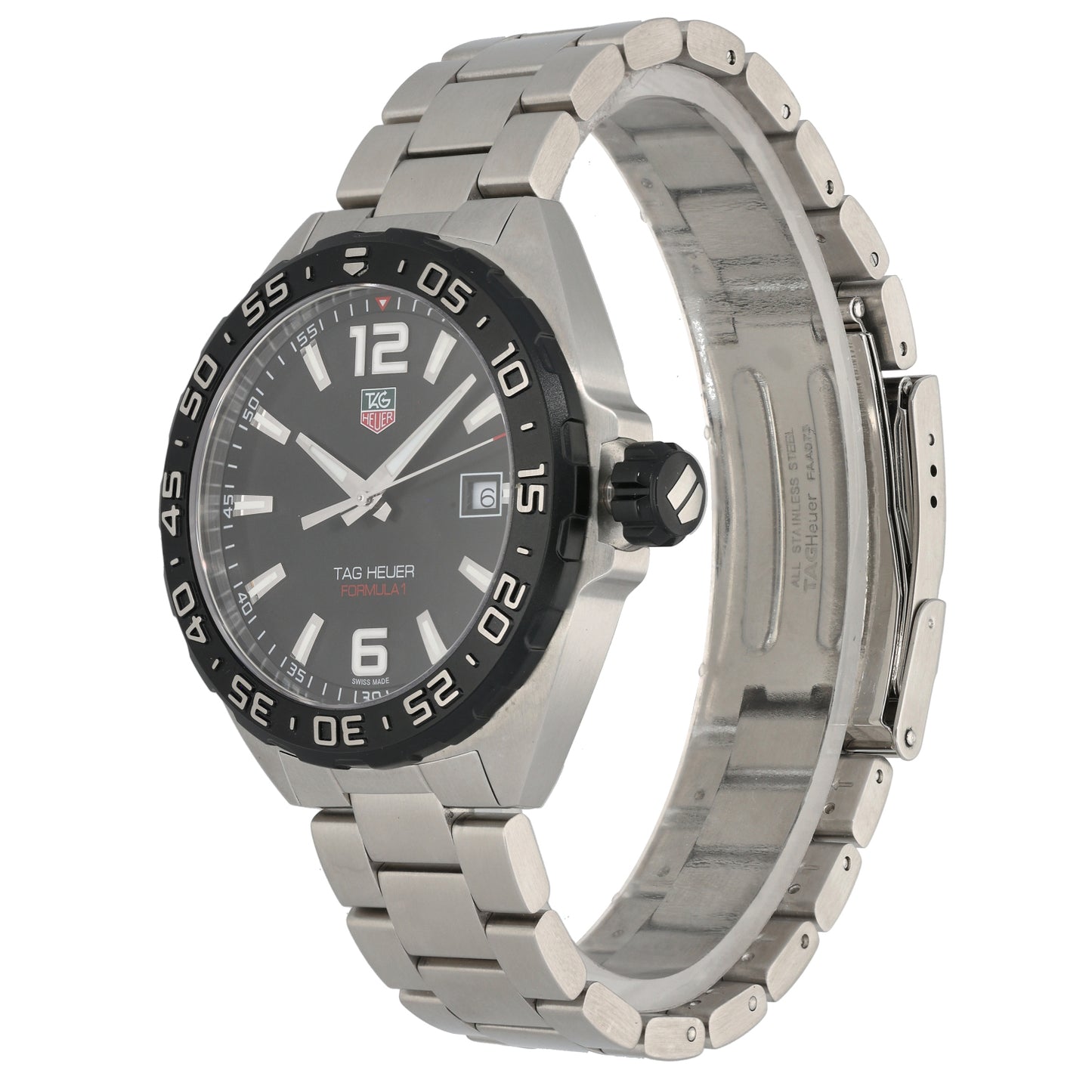 Tag Heuer Formula 1 WAZ1110 41mm Stainless Steel Watch