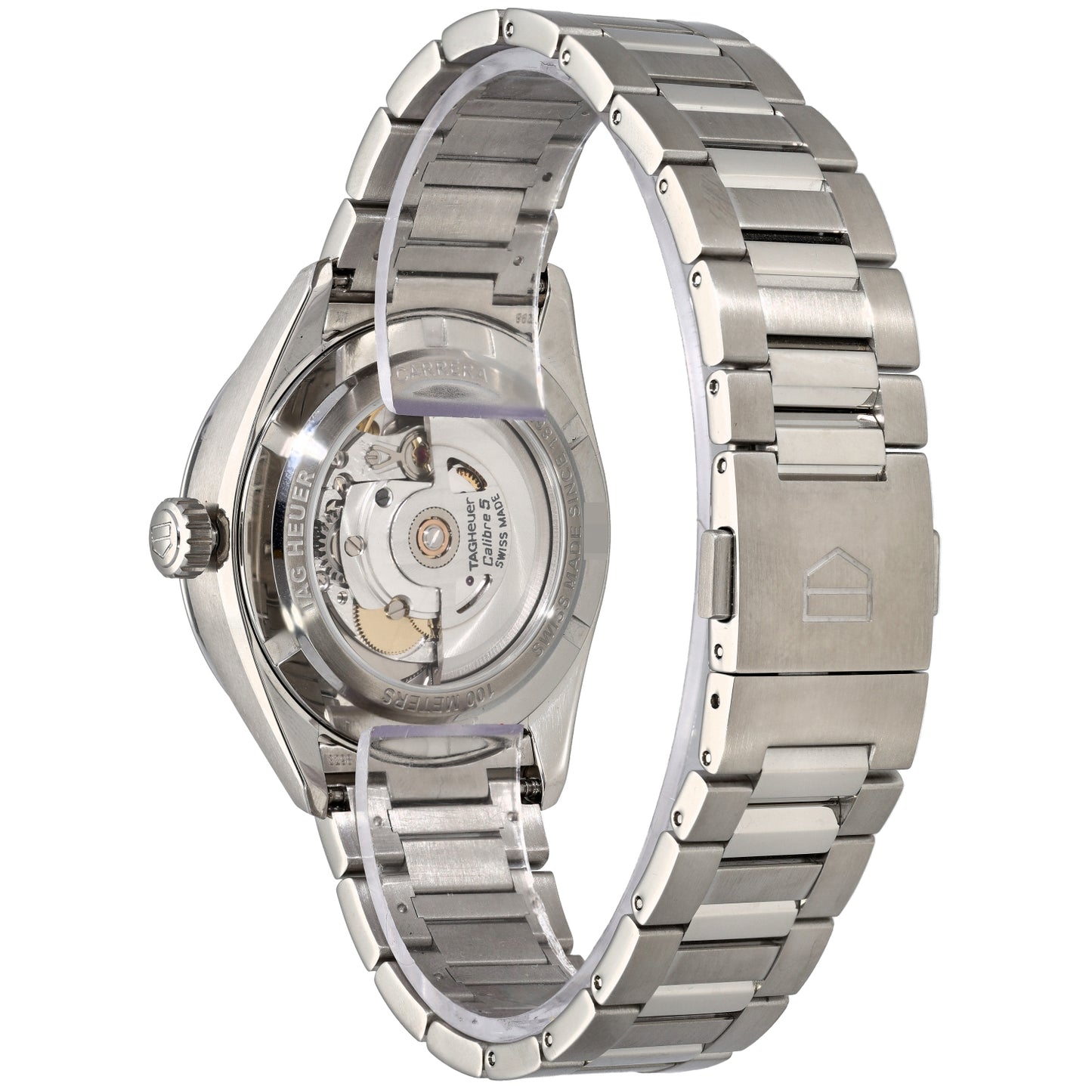 Tag Heuer Carrera WBN2111 39mm Stainless Steel Watch