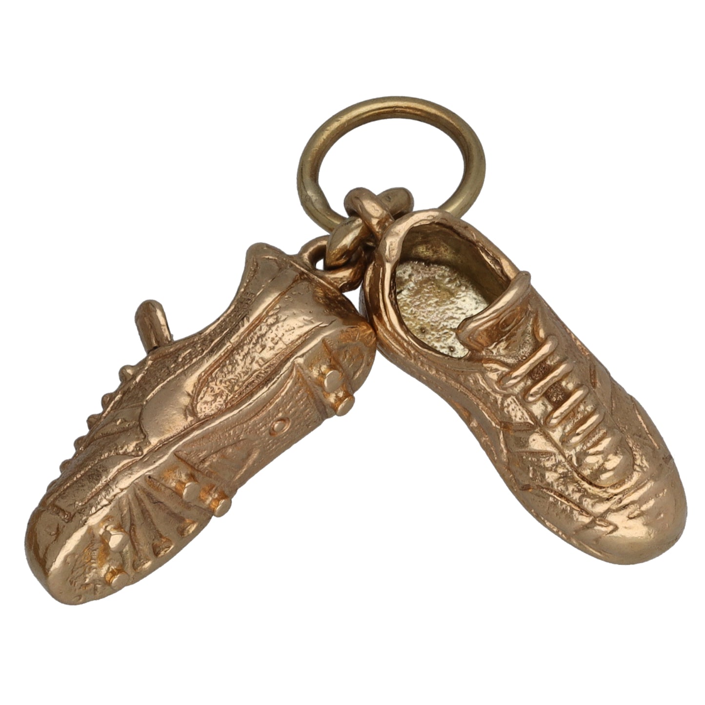 9ct Gold Football Boots Pendant