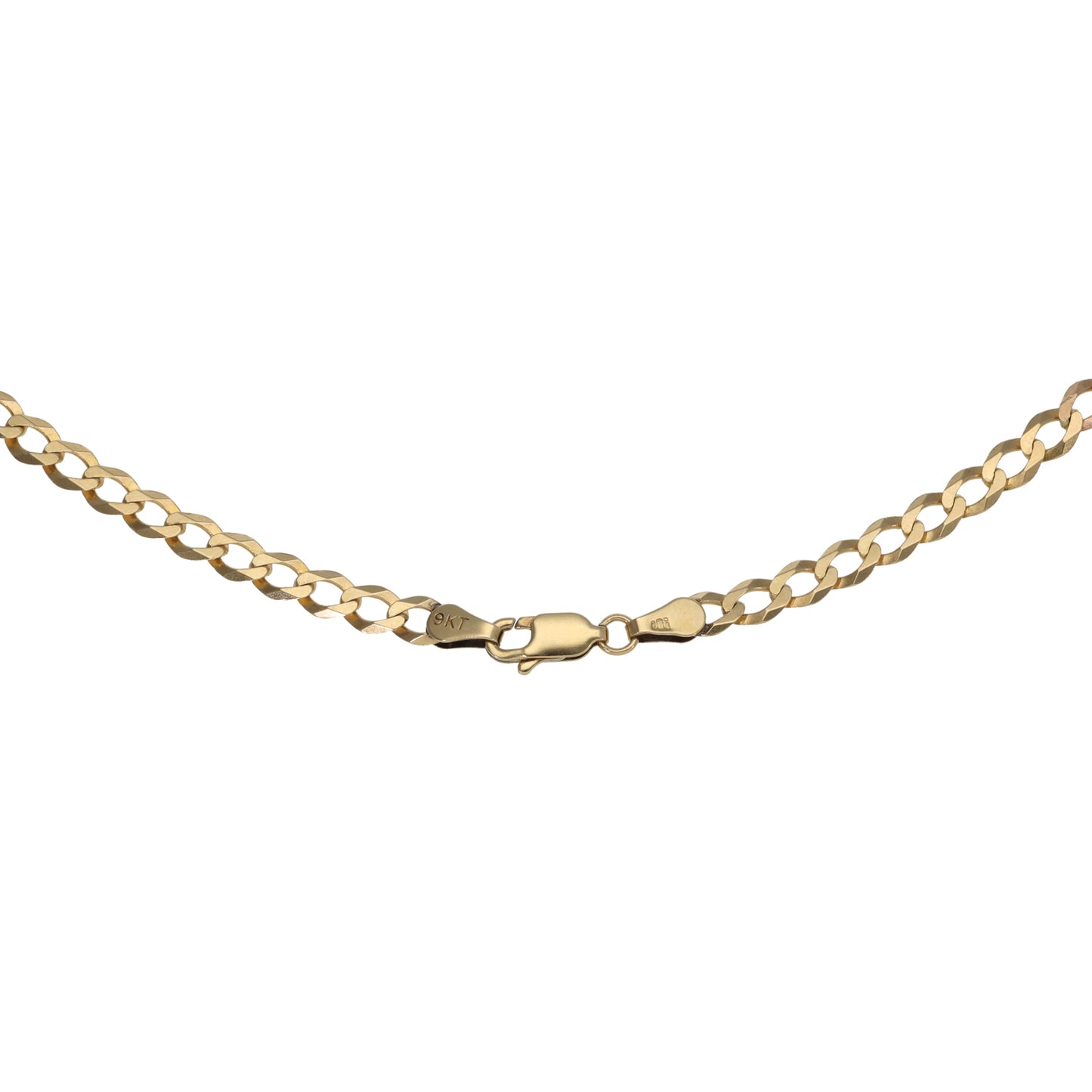 9ct Gold Curb Chain 20"