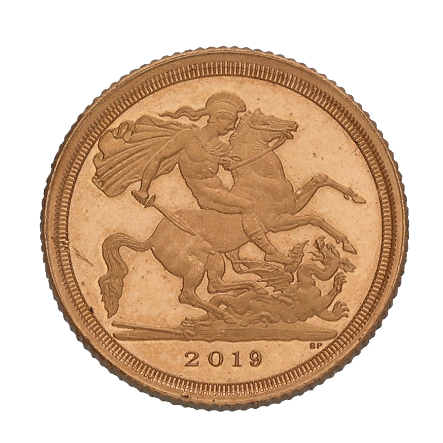 22ct Gold Queen Elizabeth II Quarter Sovereign Coin 2019