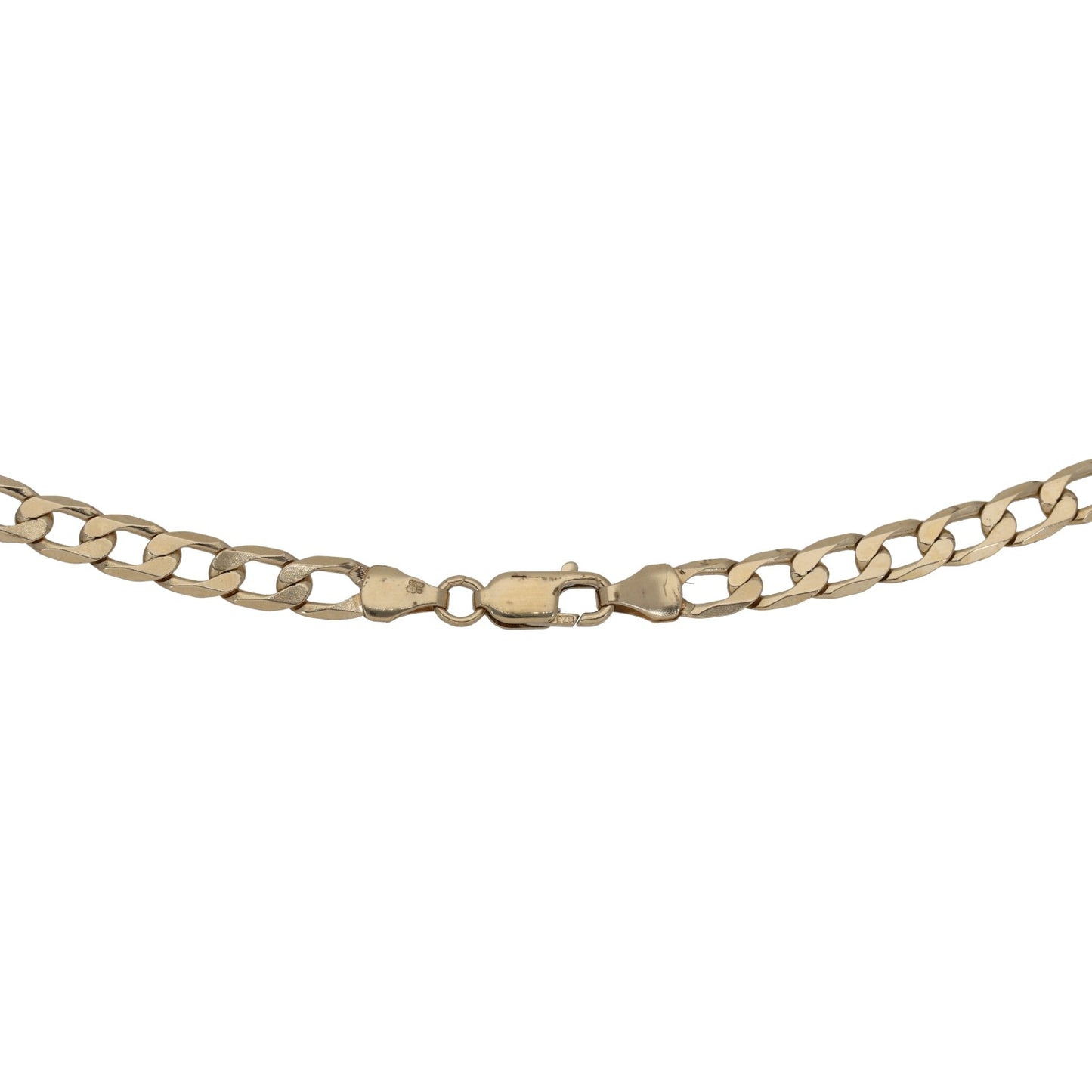 9ct Gold Curb Chain 20"