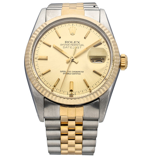 Rolex Datejust 16013 36mm Bi-Colour Watch