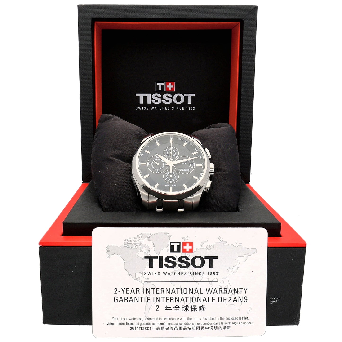 Tissot Couturier T035627 A 43mm Stainless Steel Watch