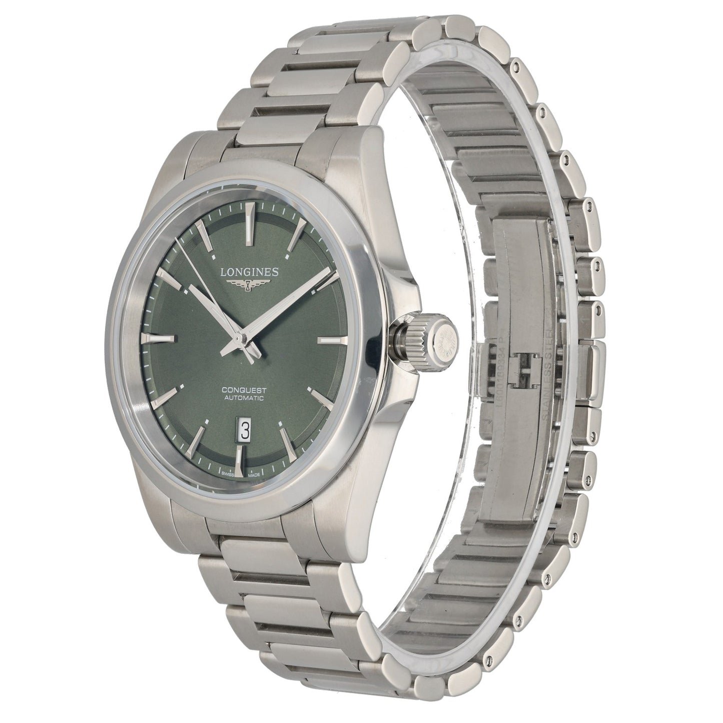 Longines Conquest L3.830.4 41mm Stainless Steel Watch