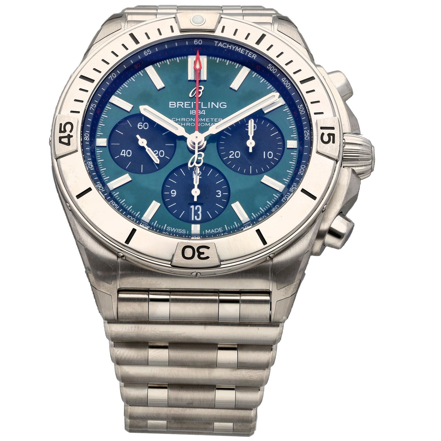 Breitling Chronomat B01 42 AB0134 42mm Stainless Steel Watch (Ex-Display)