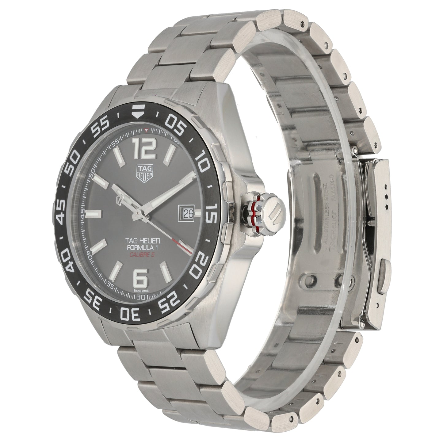 Tag Heuer Formula 1 WAZ2011 43mm Stainless Steel Watch