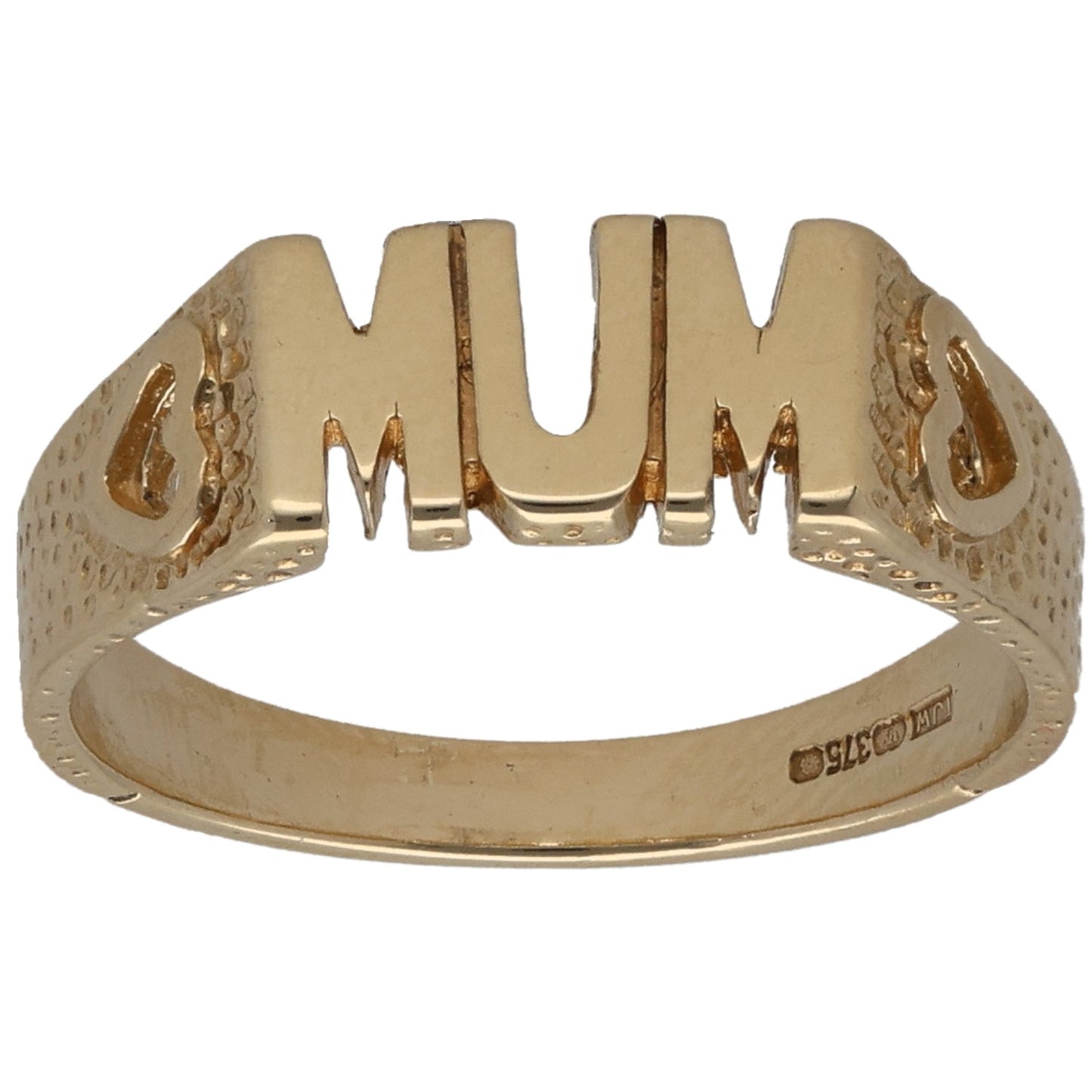 9ct Gold Mum/Mother Ring Size O