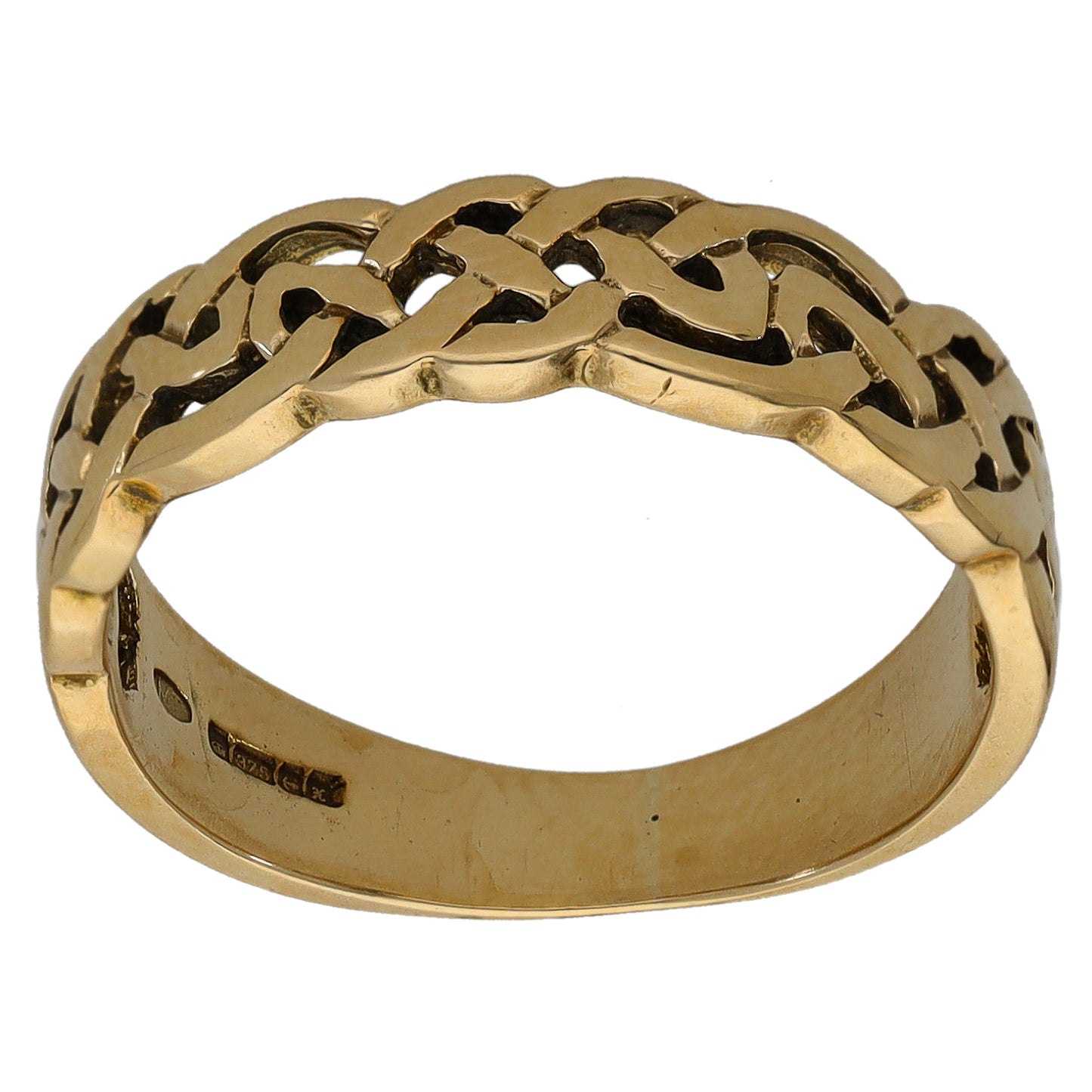 9ct Gold Alternative Ring Size N