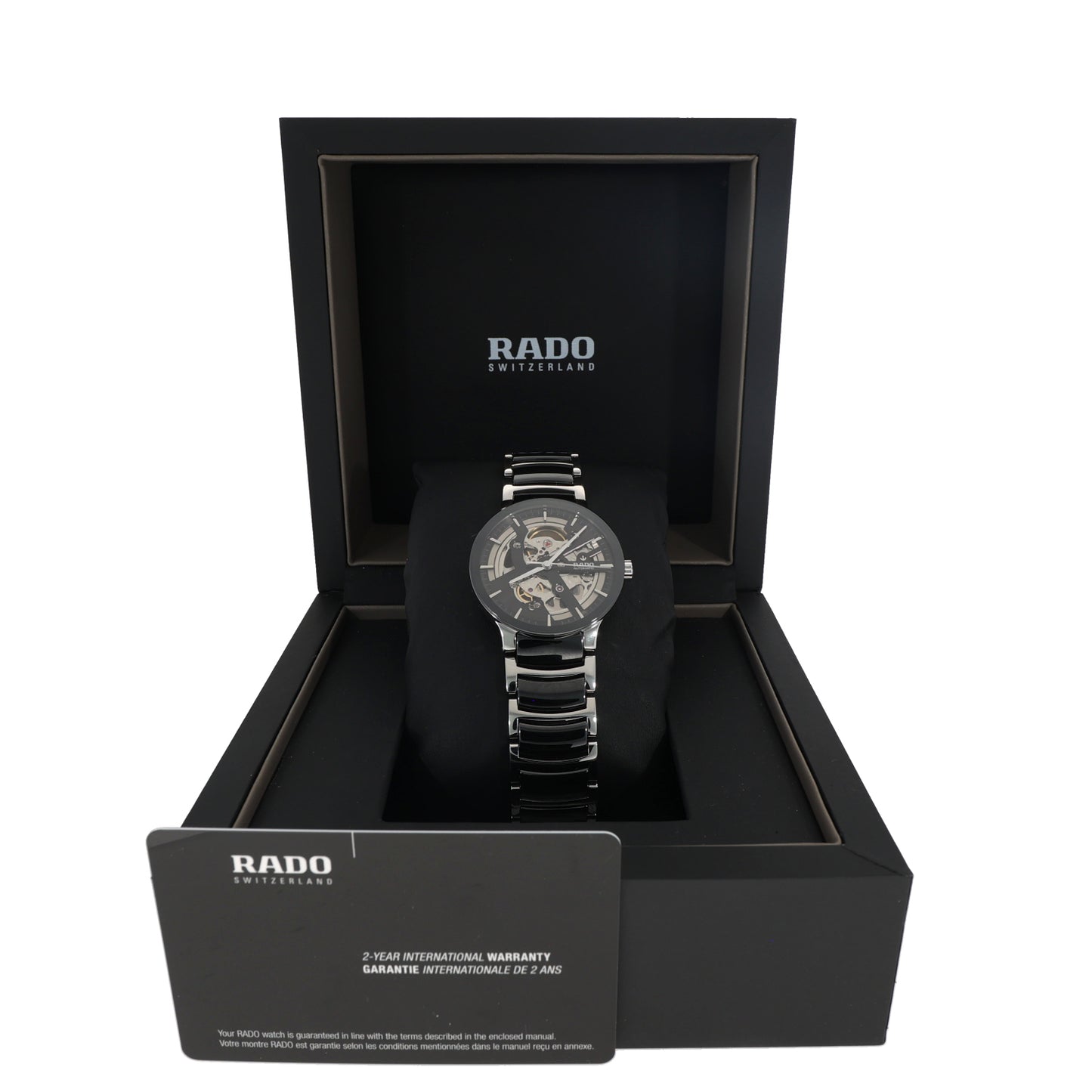 Rado Centrix Open Heart 734.0178.3 38mm Bi-Colour Watch