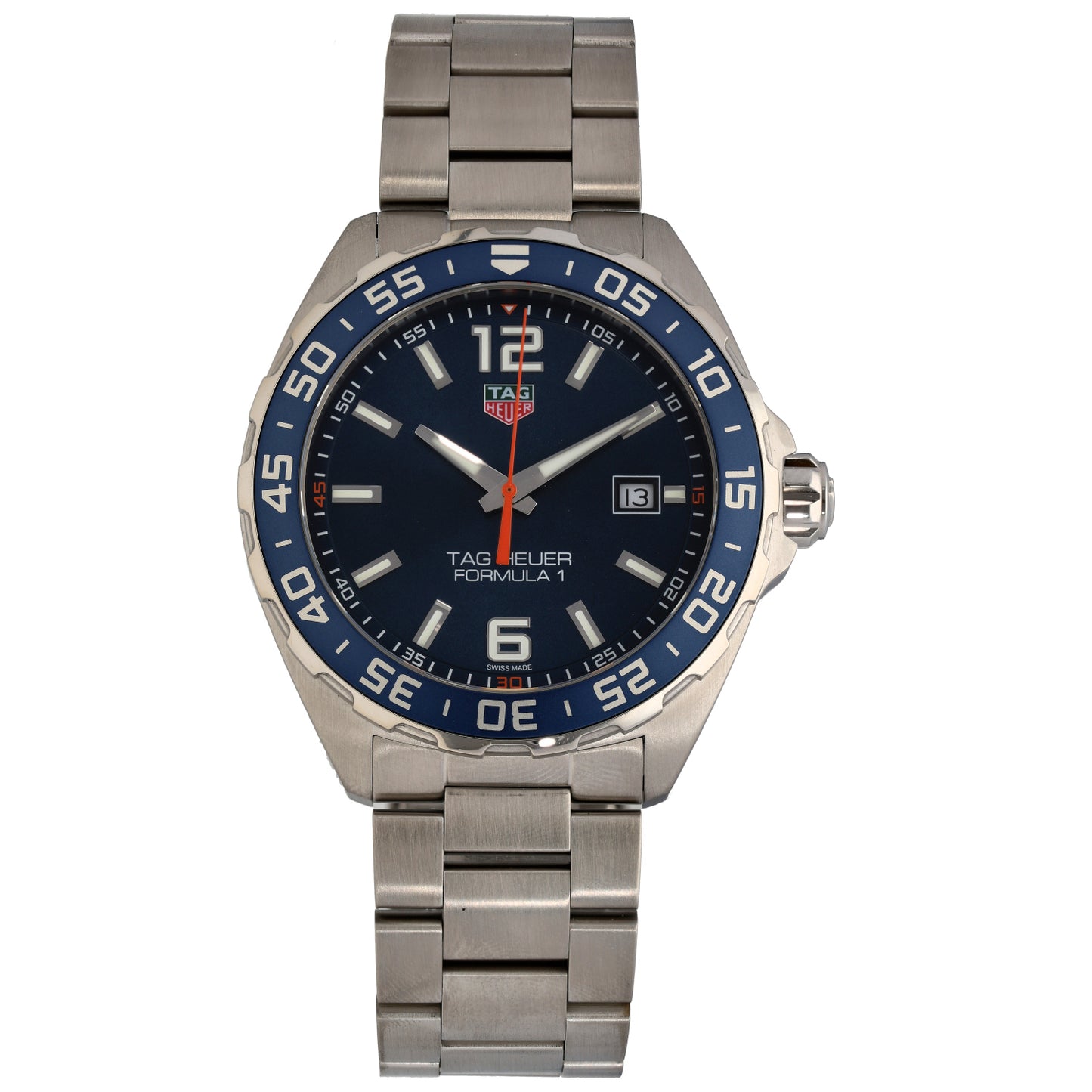 Tag Heuer Formula 1 WAZ1010 43mm Stainless Steel Watch