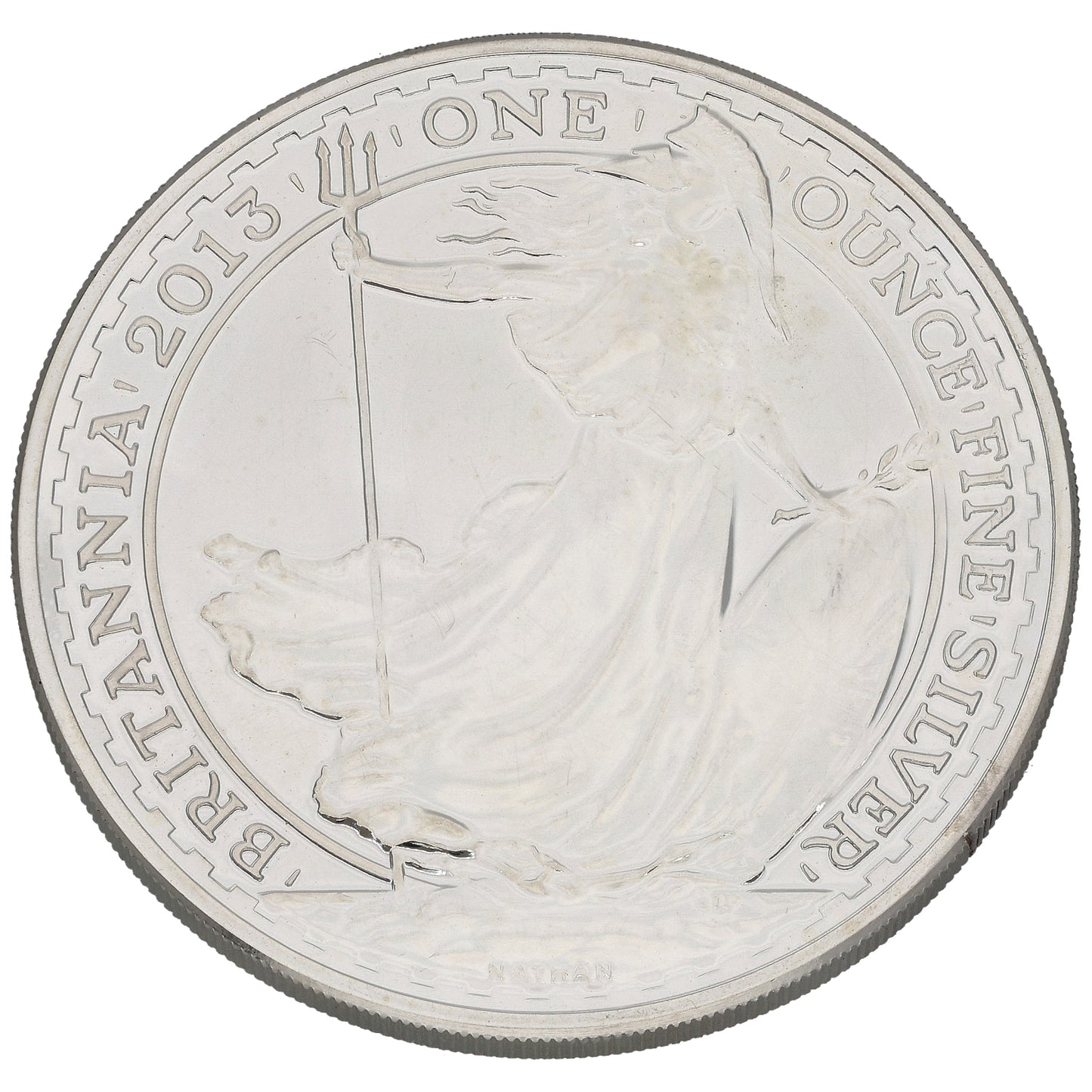 Fine Silver Queen Elizabeth II 1 OZ Britannia Coin 2013