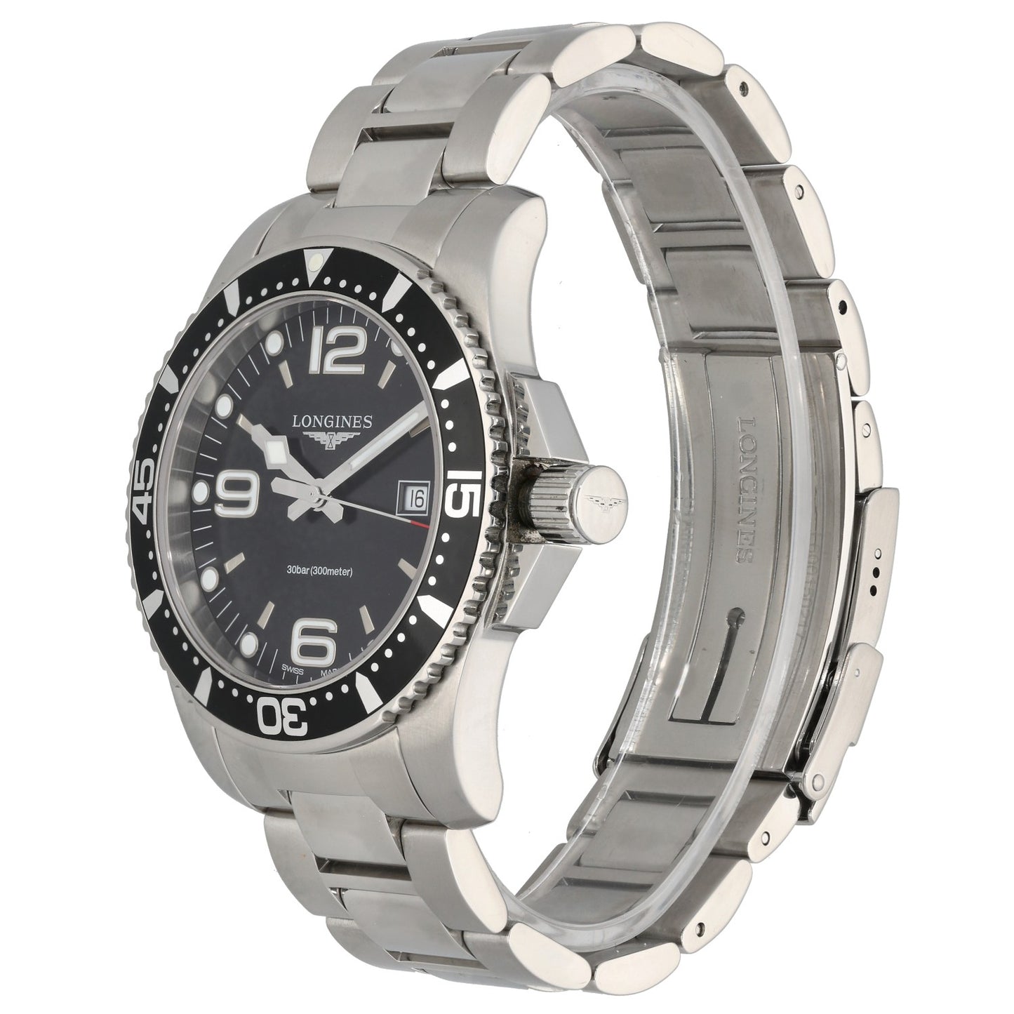 Longines Hydro Conquest L3.840.4 44mm Stainless Steel Watch