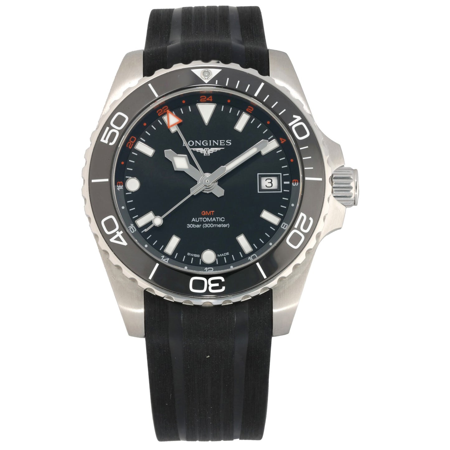Longines Hydro Conquest L3.790.4 41mm Stainless Steel Watch