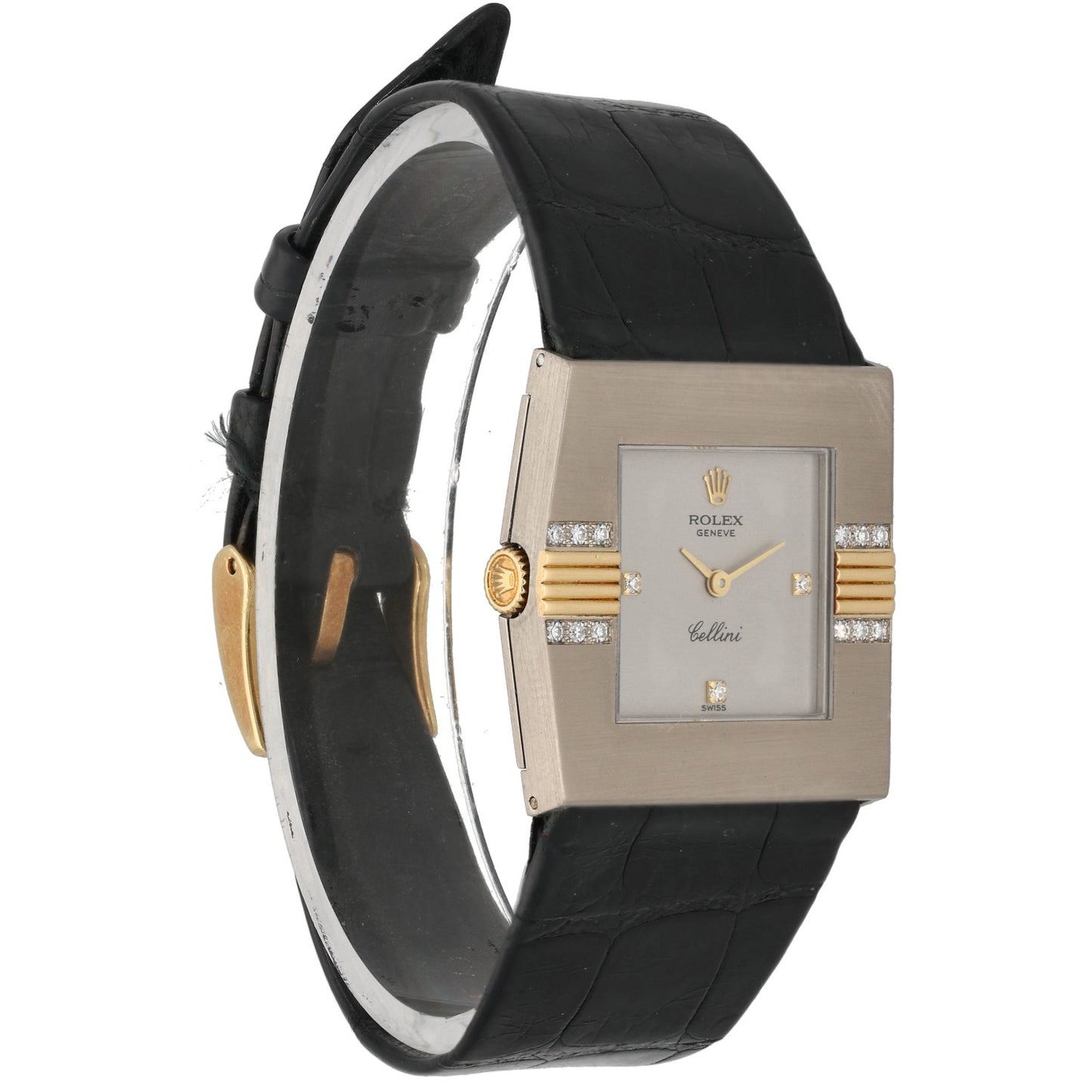 Rolex Cellini King Midas 4143 27mm White Gold Watch