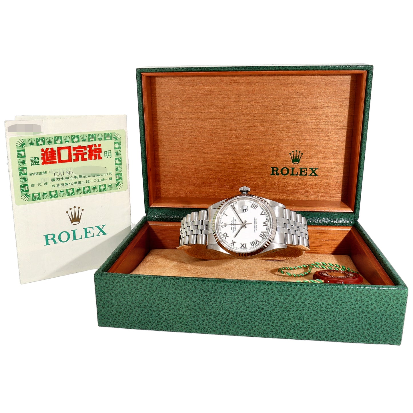 Rolex Datejust 16234 36mm Stainless Steel Watch