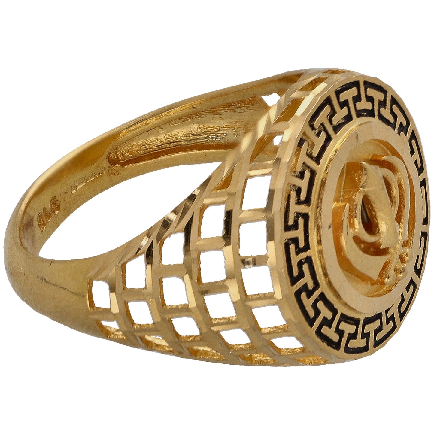 22ct Gold Alternative Ring Size T