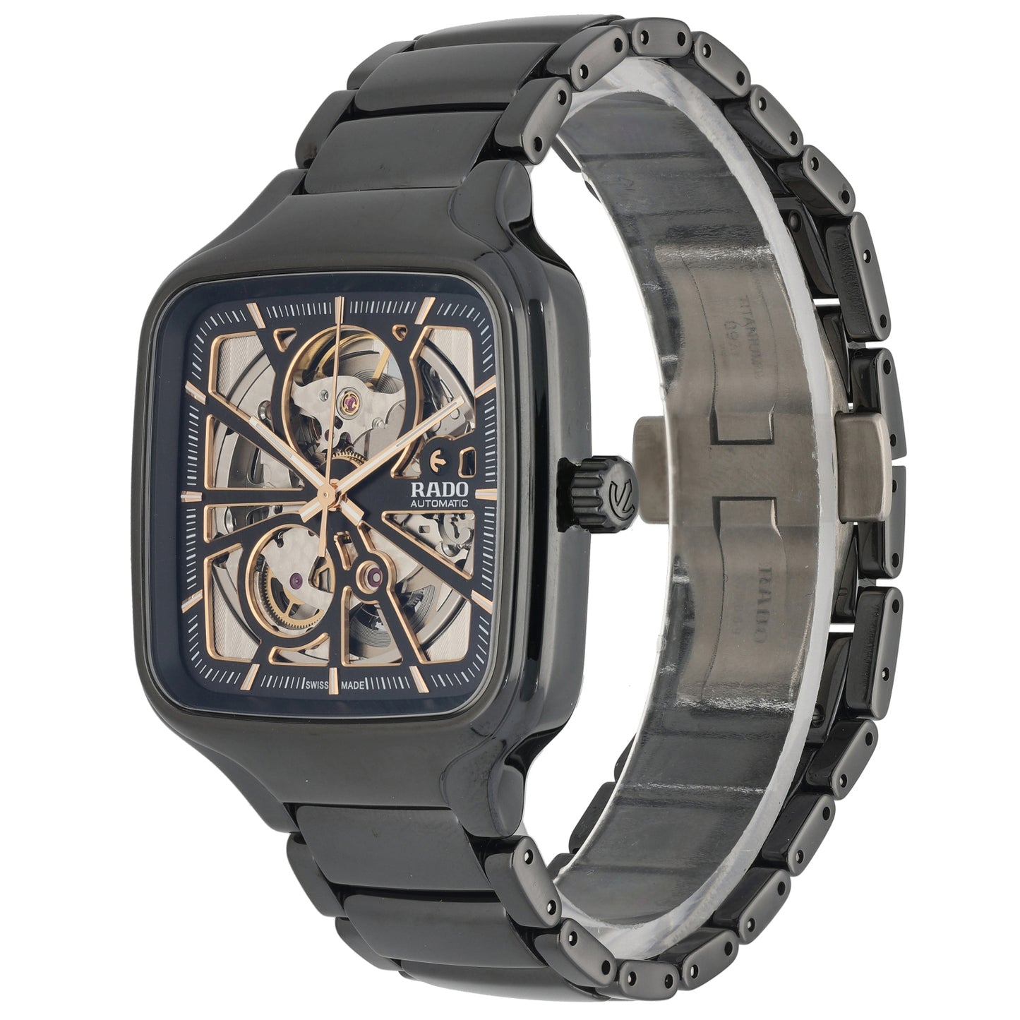 Rado True 734.6086.3 38mm Ceramic Watch