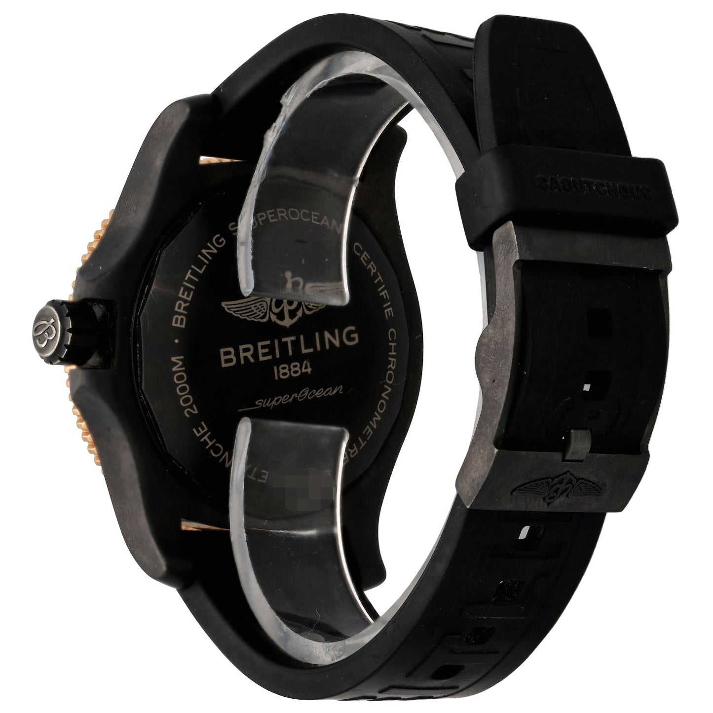 Breitling Superocean U17368 44mm PVD Stainless Steel Watch