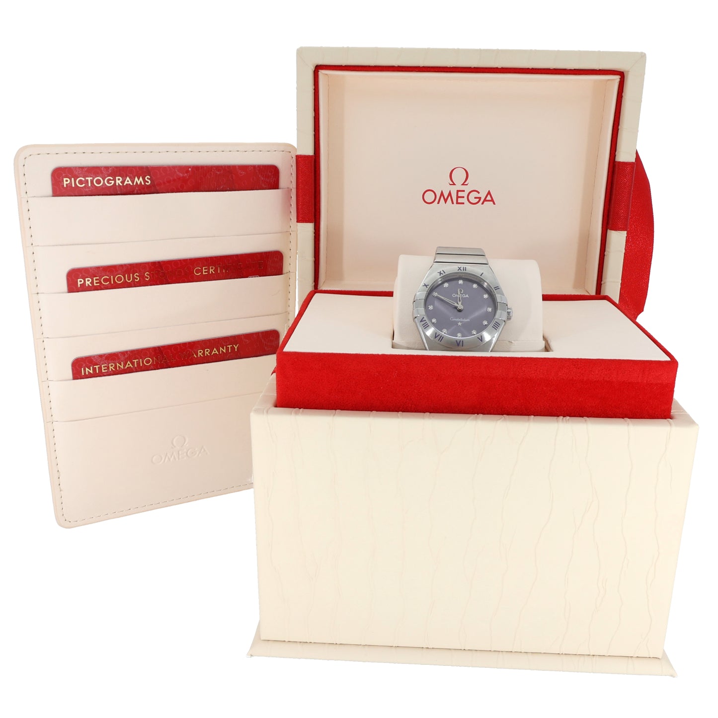 Omega Constellation 131.10.28.60.60.002 28mm Stainless Steel Watch