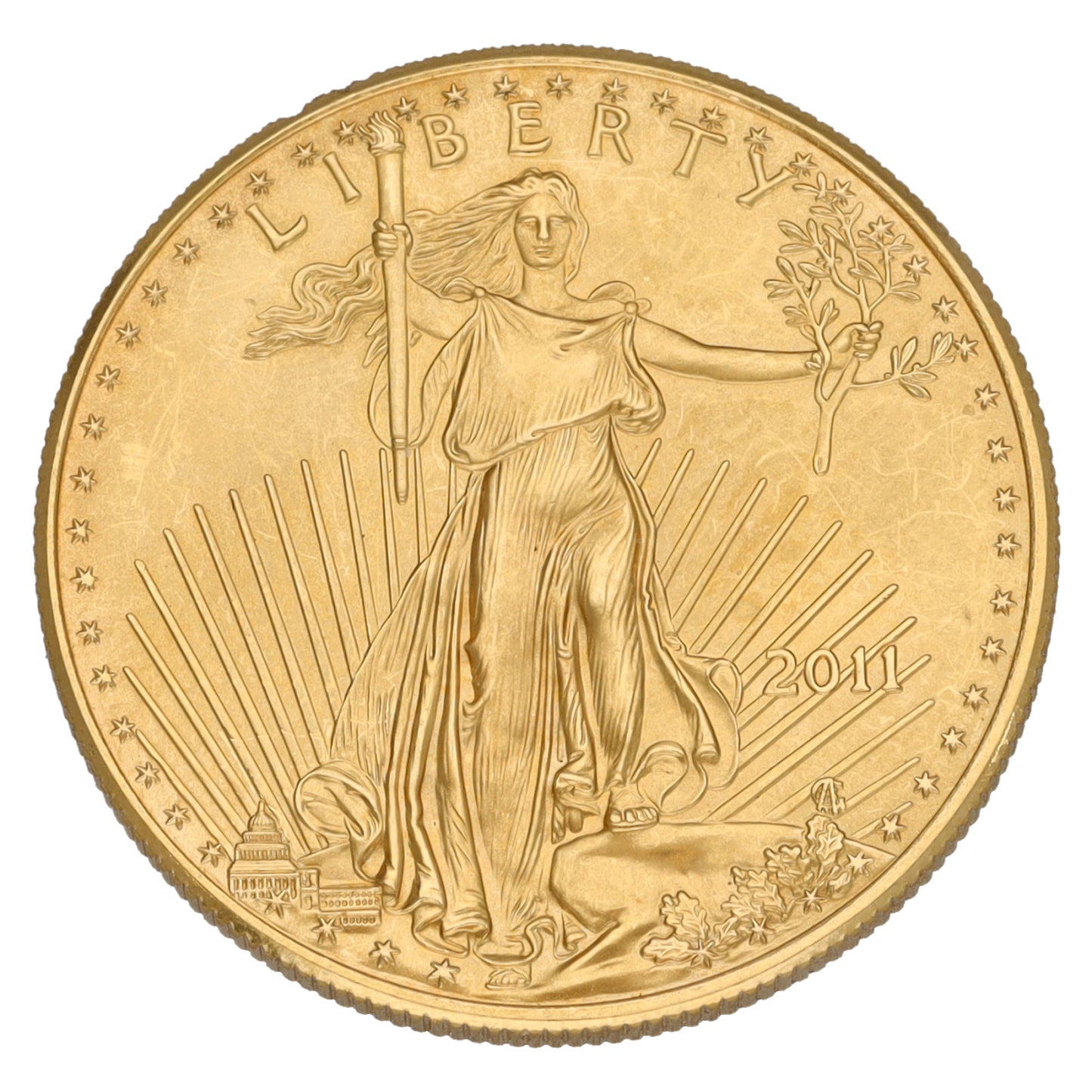 22ct Gold USA Eagle 1 OZ Coin 2011